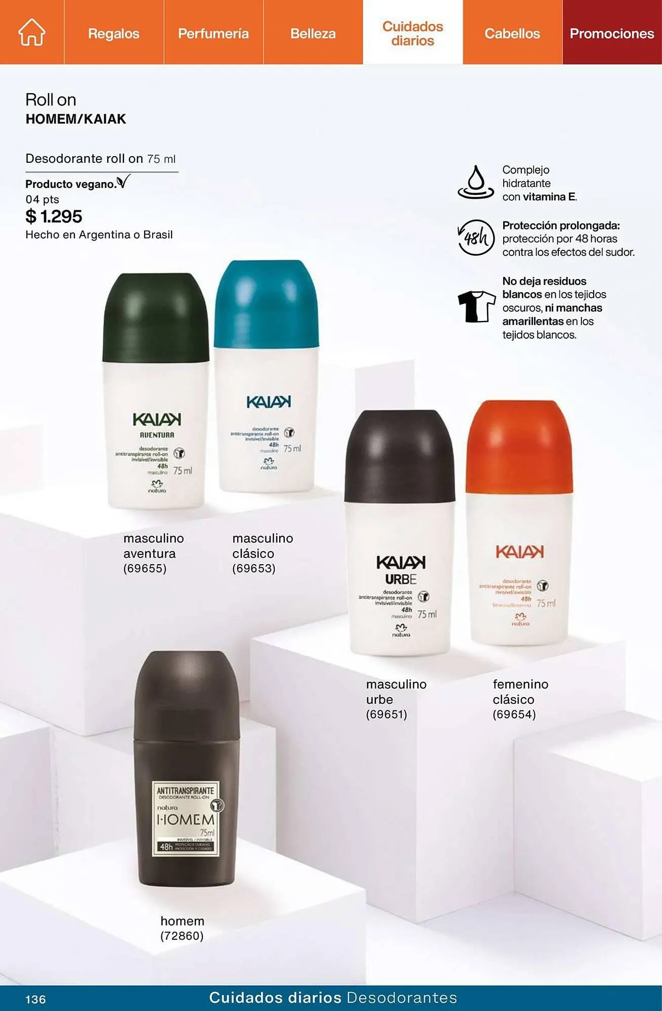 Ofertas de Catálogo Natura 27 de septiembre al 31 de octubre 2023 - Página 136 del catálogo