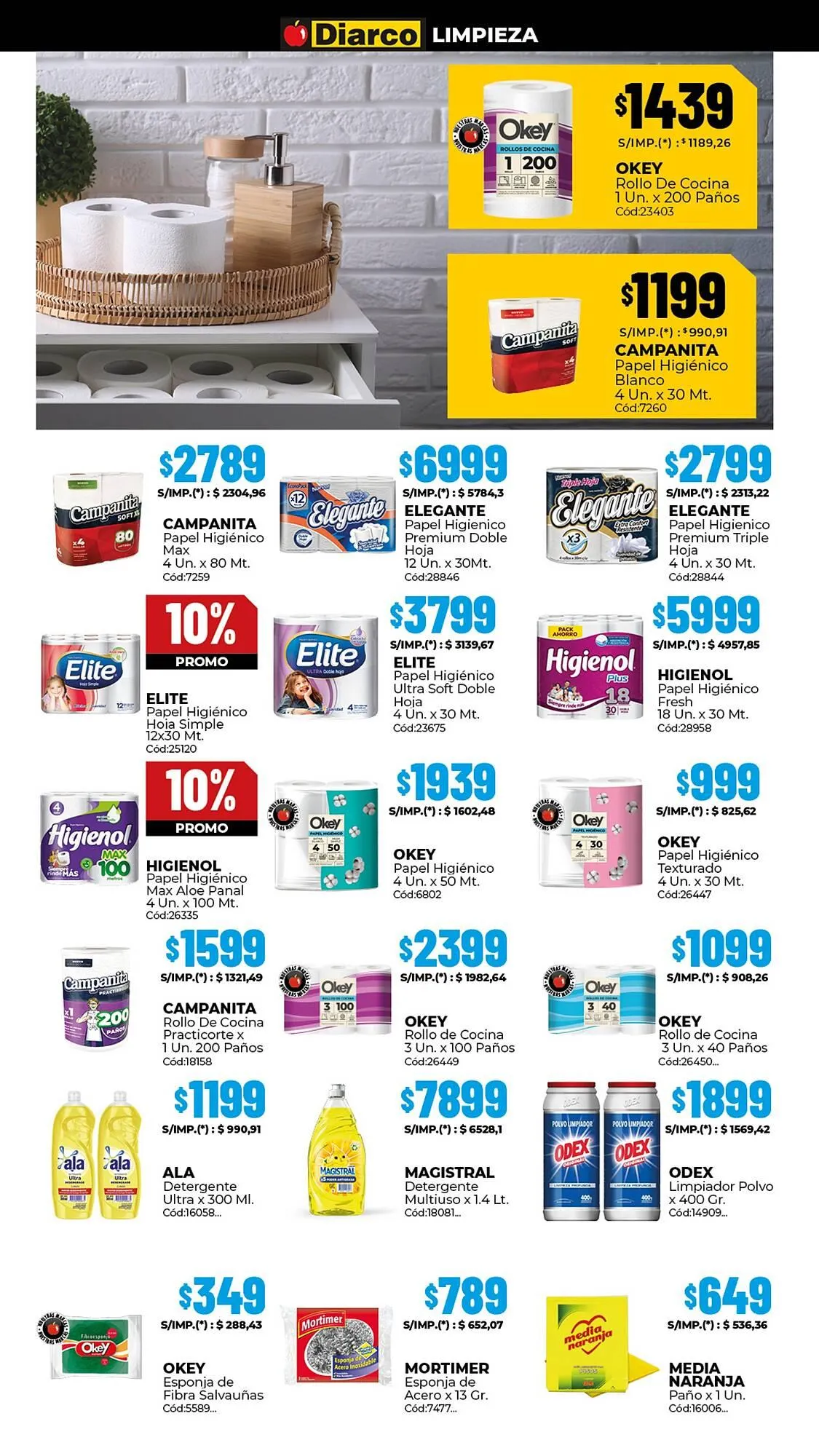 Ofertas de Catálogo Diarco 19 de enero al 23 de enero 2026 - Página 16 del catálogo