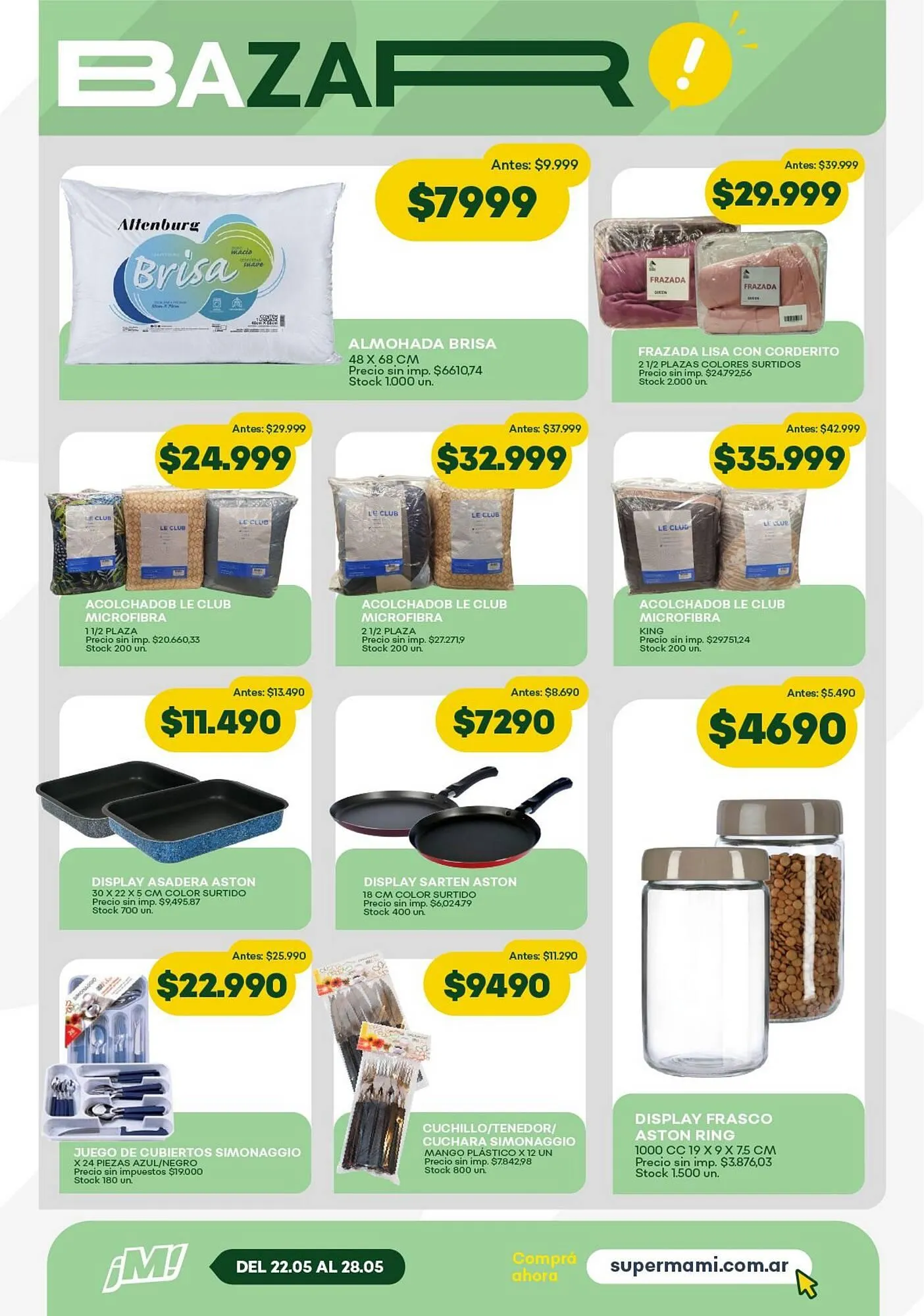 Ofertas de Catálogo Super MAMI 22 de mayo al 29 de mayo 2025 - Página 10 del catálogo