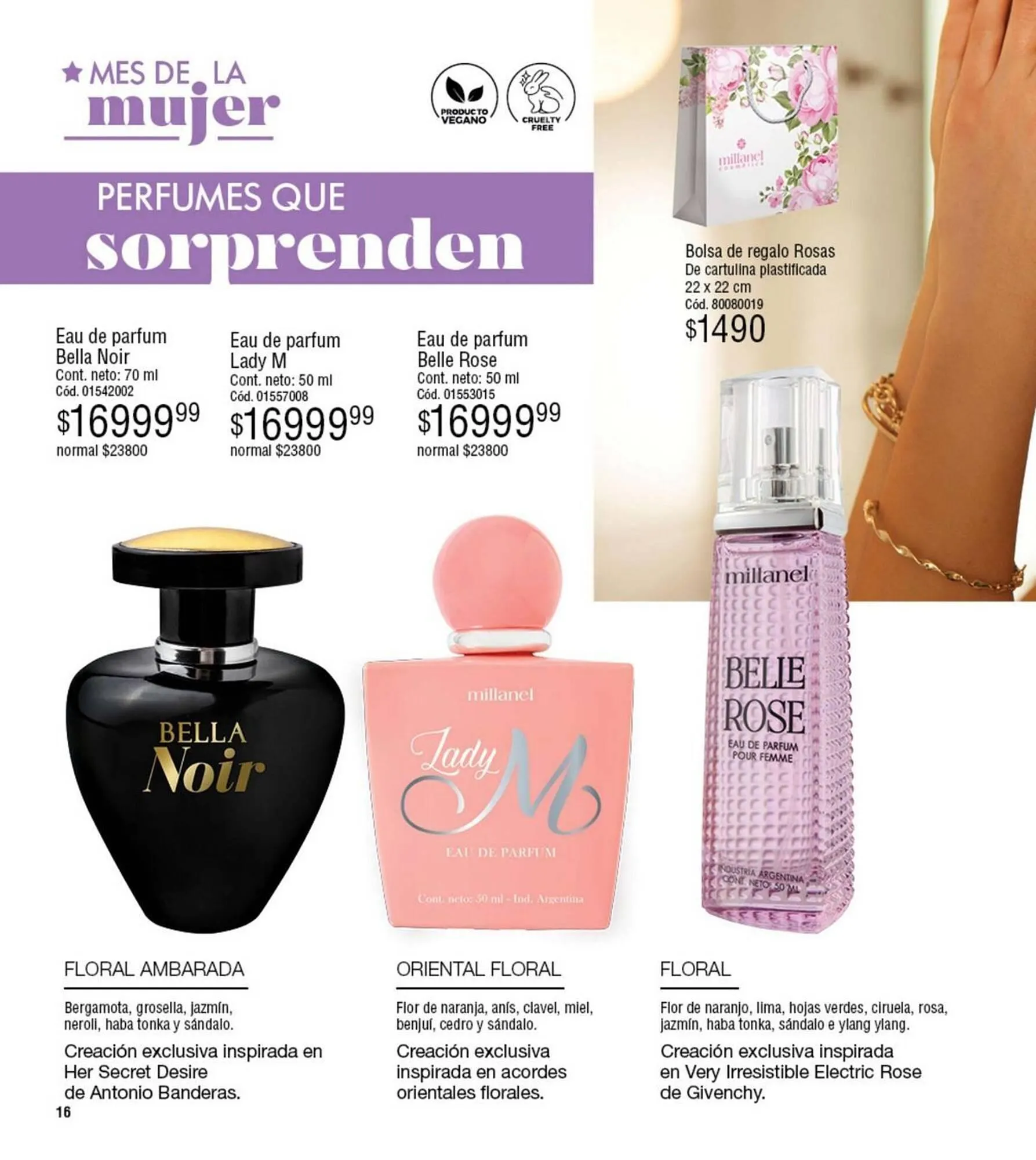 Ofertas de Catálogo Millanel Cosmética 3 de marzo al 30 de marzo 2025 - Página 16 del catálogo