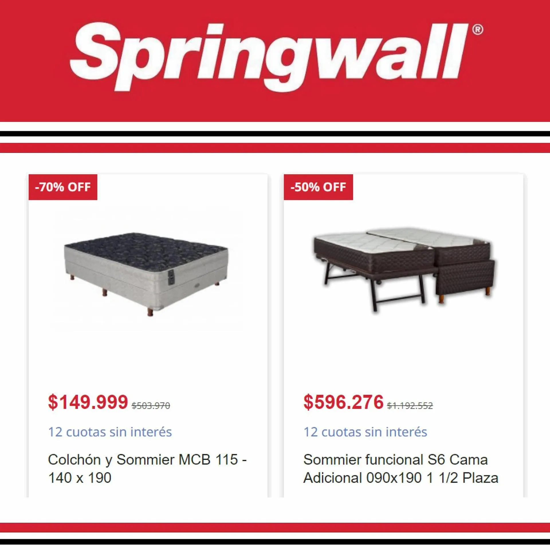 Catálogo Springwall - 1