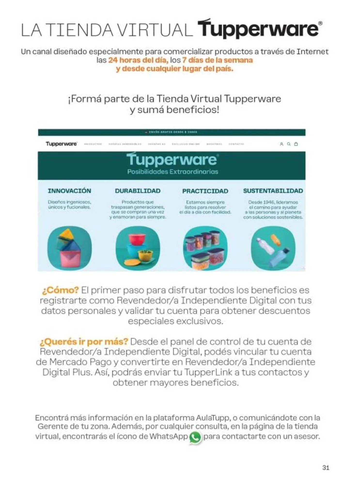 Ofertas de Catálogo Tupperware 25 de marzo al 31 de marzo 2025 - Página 31 del catálogo