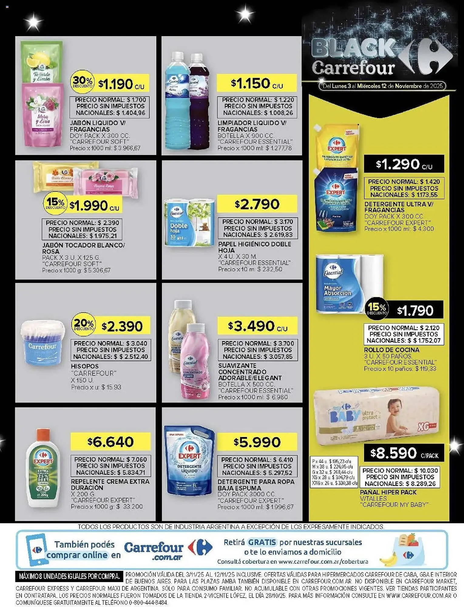 Ofertas de Catálogo Carrefour 3 de noviembre al 12 de noviembre 2025 - Página 11 del catálogo