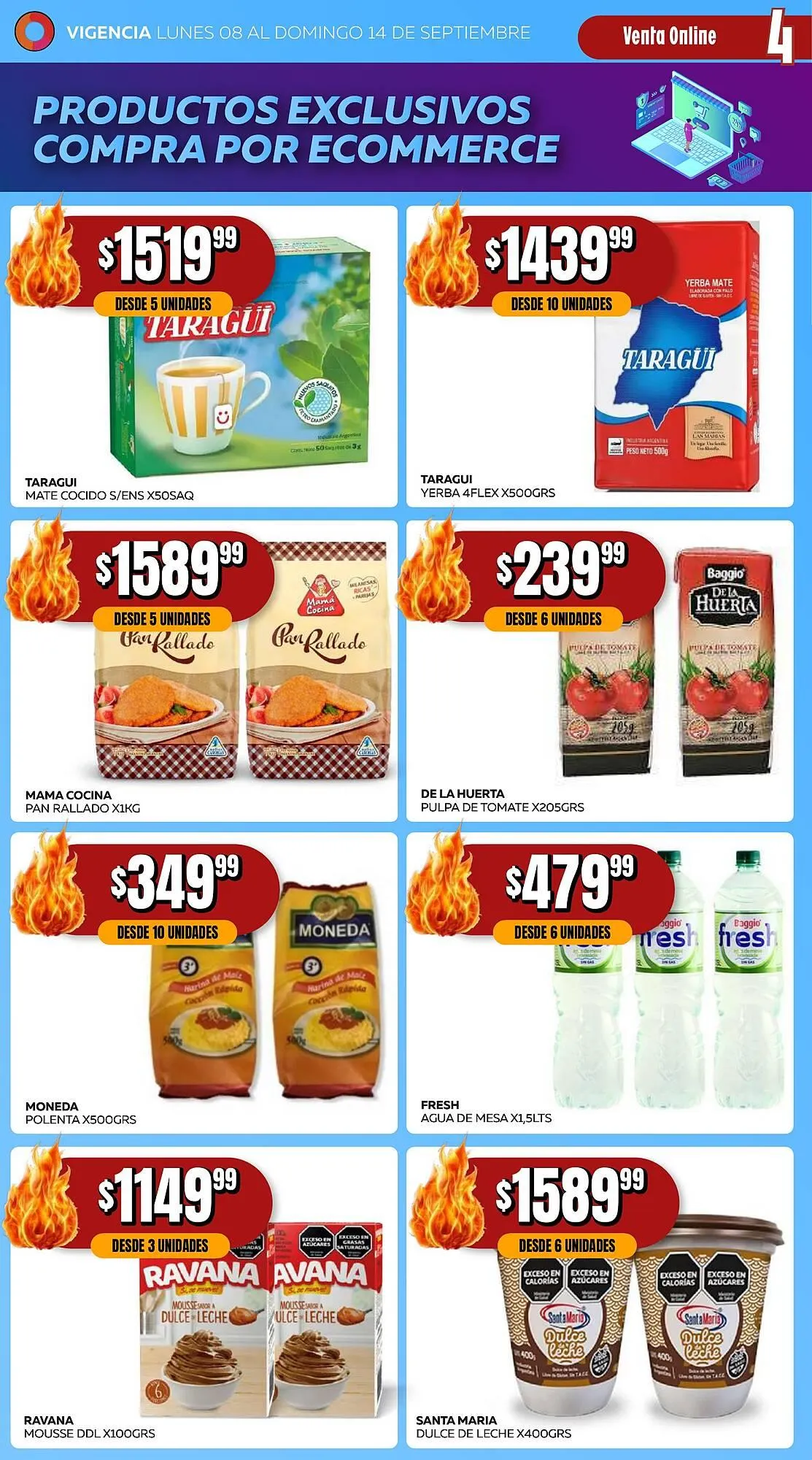 Ofertas de Catálogo Maxi Ofertas 8 de septiembre al 14 de septiembre 2025 - Página 4 del catálogo