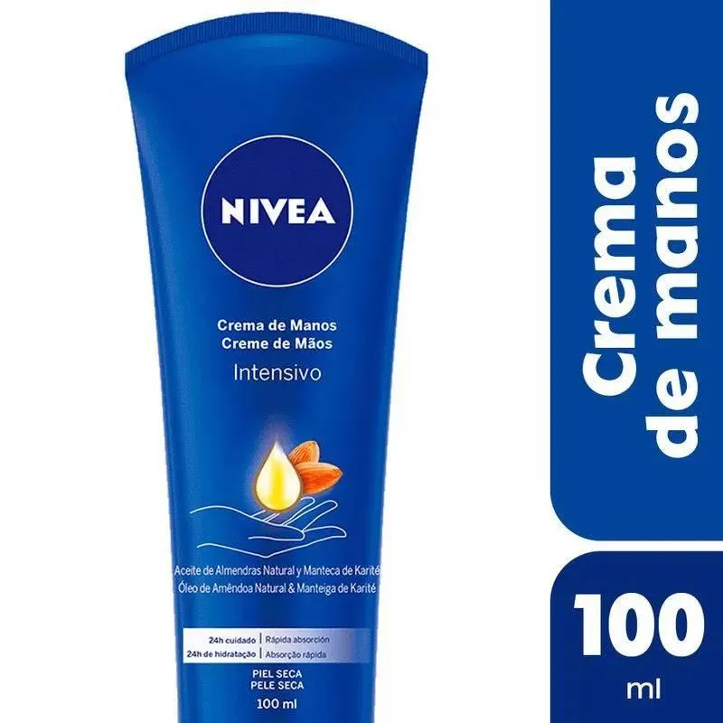 Crema Manos Cuidado Intensivo Nivea x 100 cc.