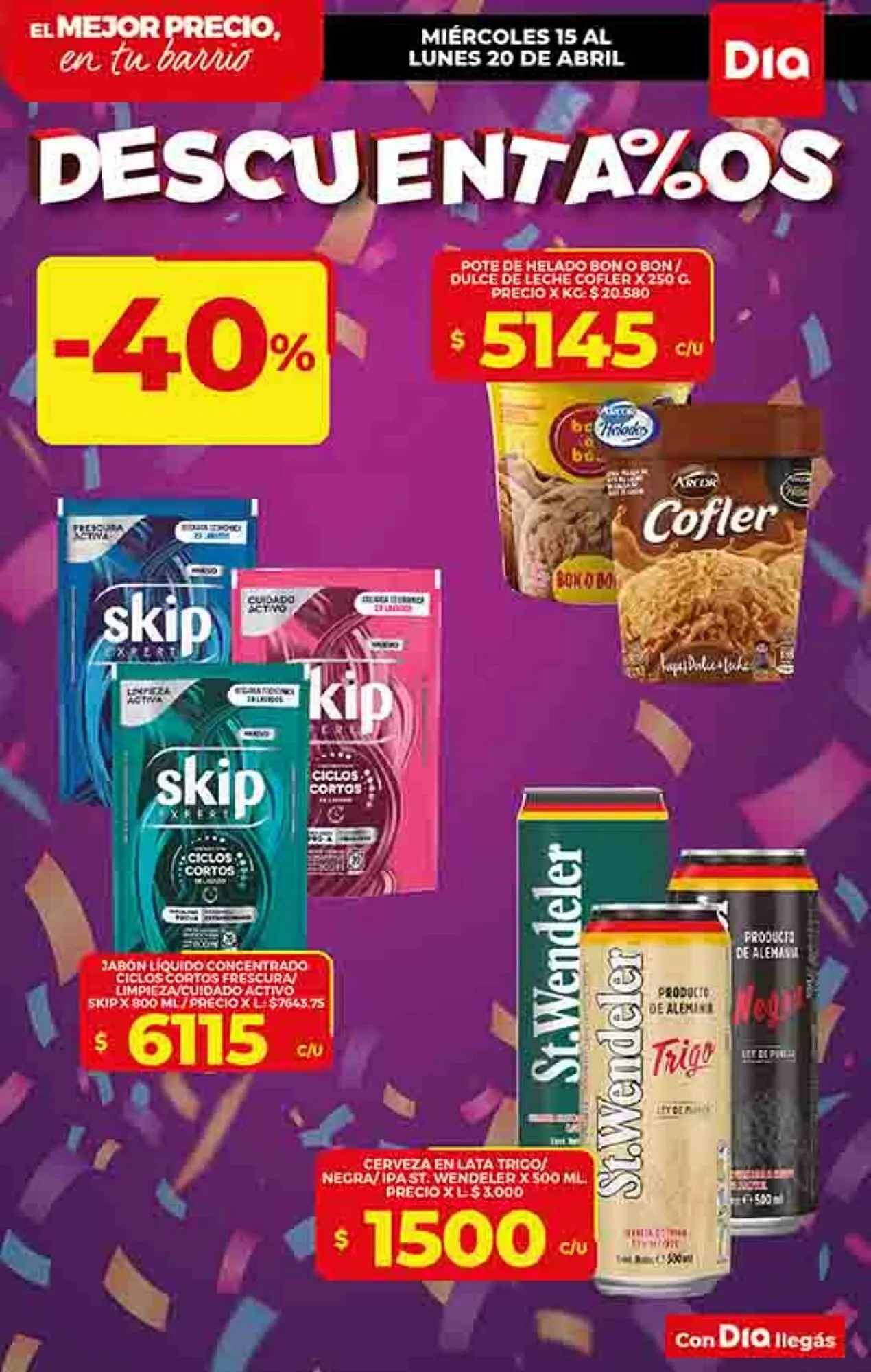 Ofertas de Folleto Supermercados DIA 15 de abril al 20 de abril 2026 - Página 8 del catálogo