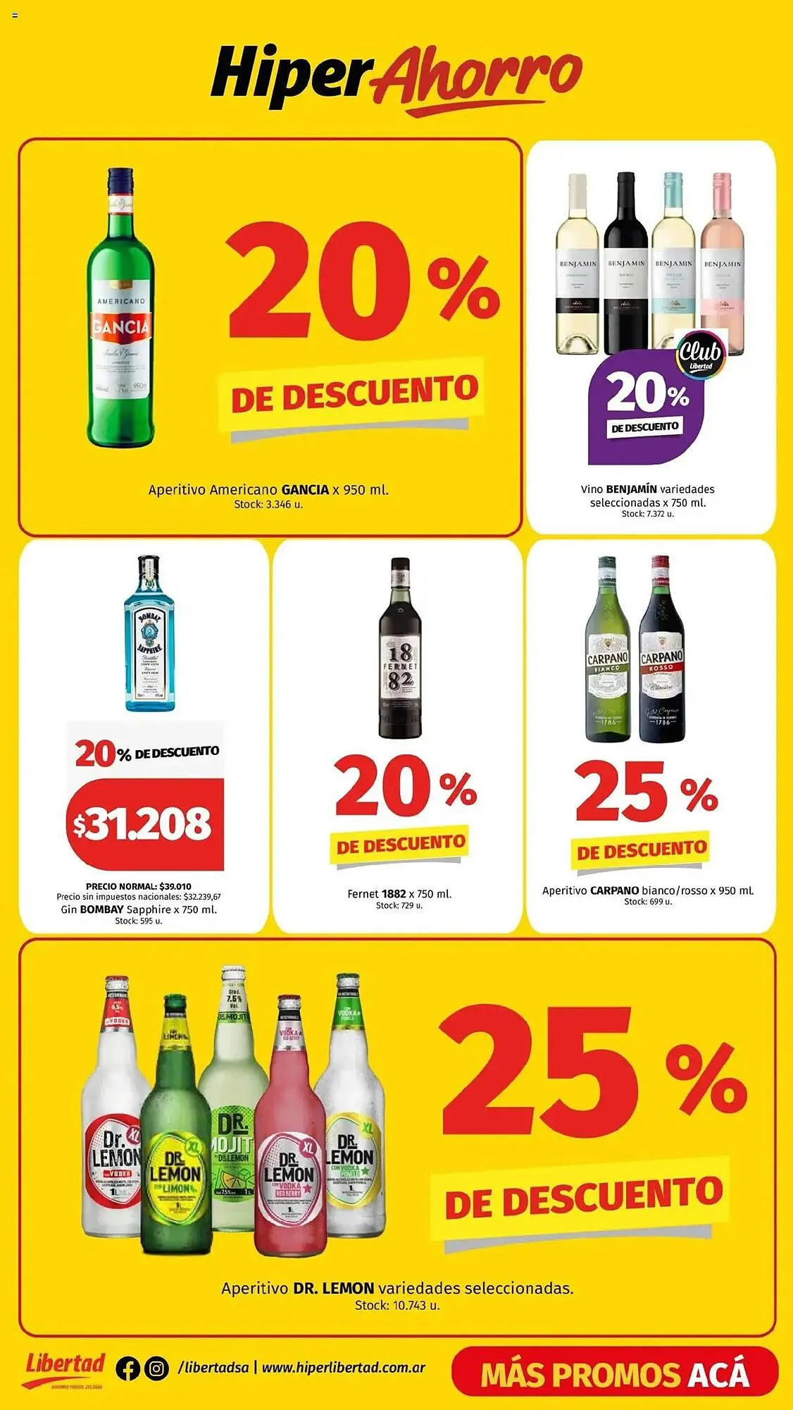 Ofertas de Catálogo Hipermercado Libertad 6 de agosto al 20 de agosto 2025 - Página 6 del catálogo