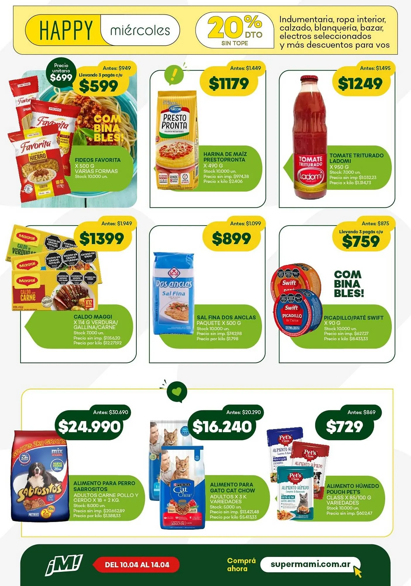 Ofertas de Catálogo Super MAMI 9 de abril al 14 de abril 2026 - Página 16 del catálogo