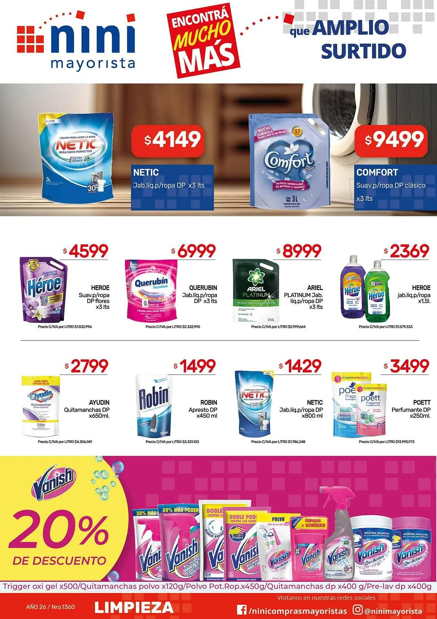 Ofertas de Catálogo Nini Mayorista 18 de mayo al 24 de mayo 2026 - Página 8 del catálogo