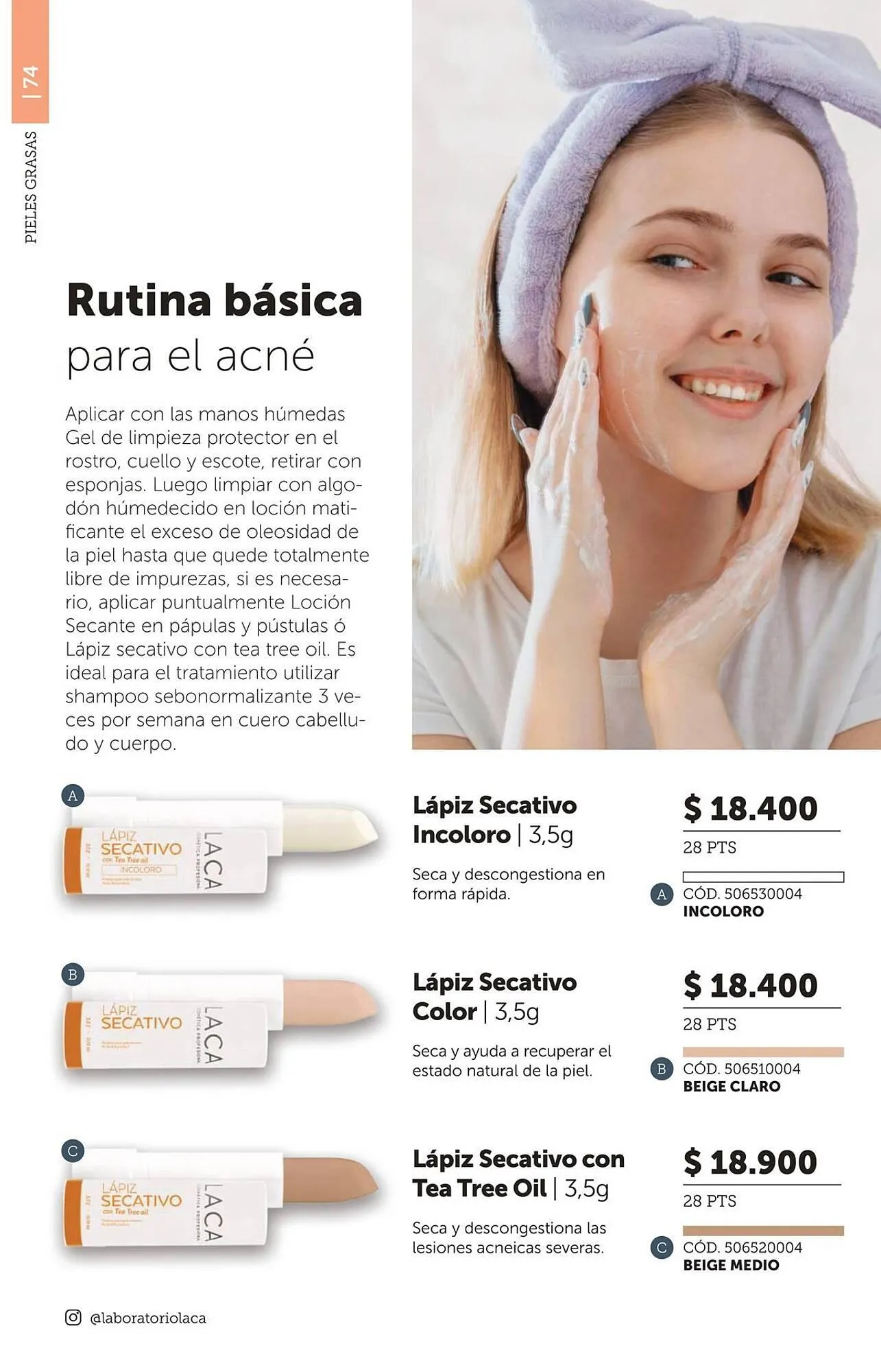 Ofertas de Catálogo Laboratorio LACA 8 de mayo al 31 de mayo 2025 - Página 74 del catálogo