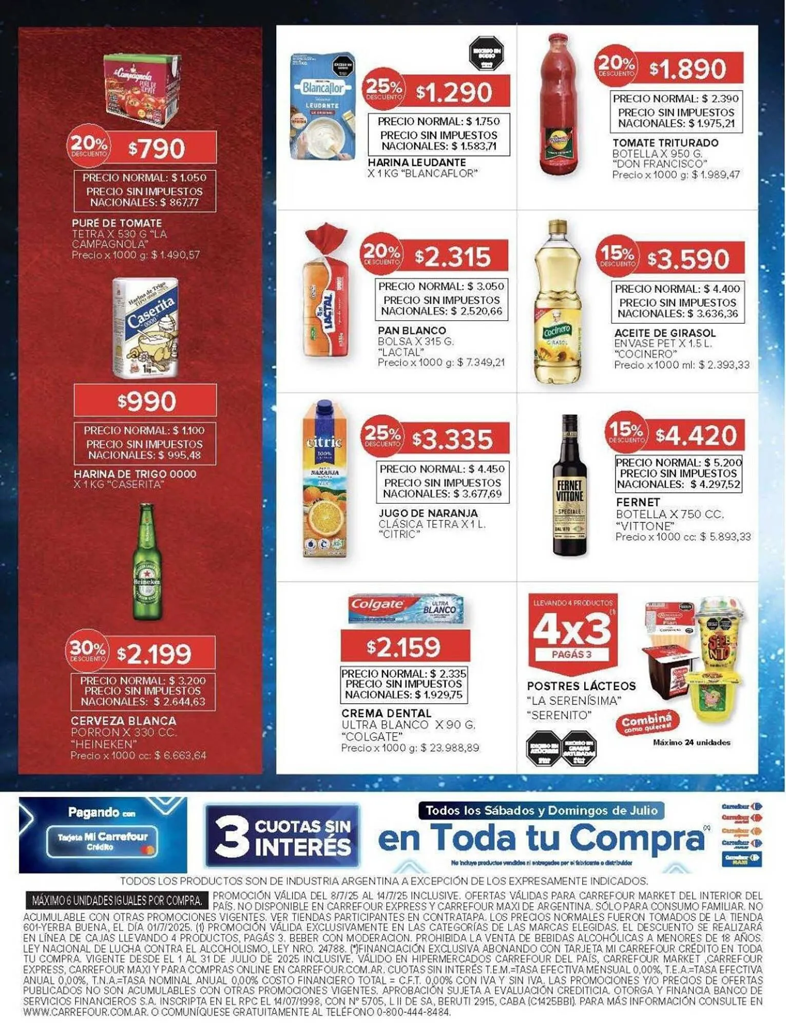 Ofertas de Catálogo Carrefour 8 de julio al 14 de julio 2025 - Página 44 del catálogo