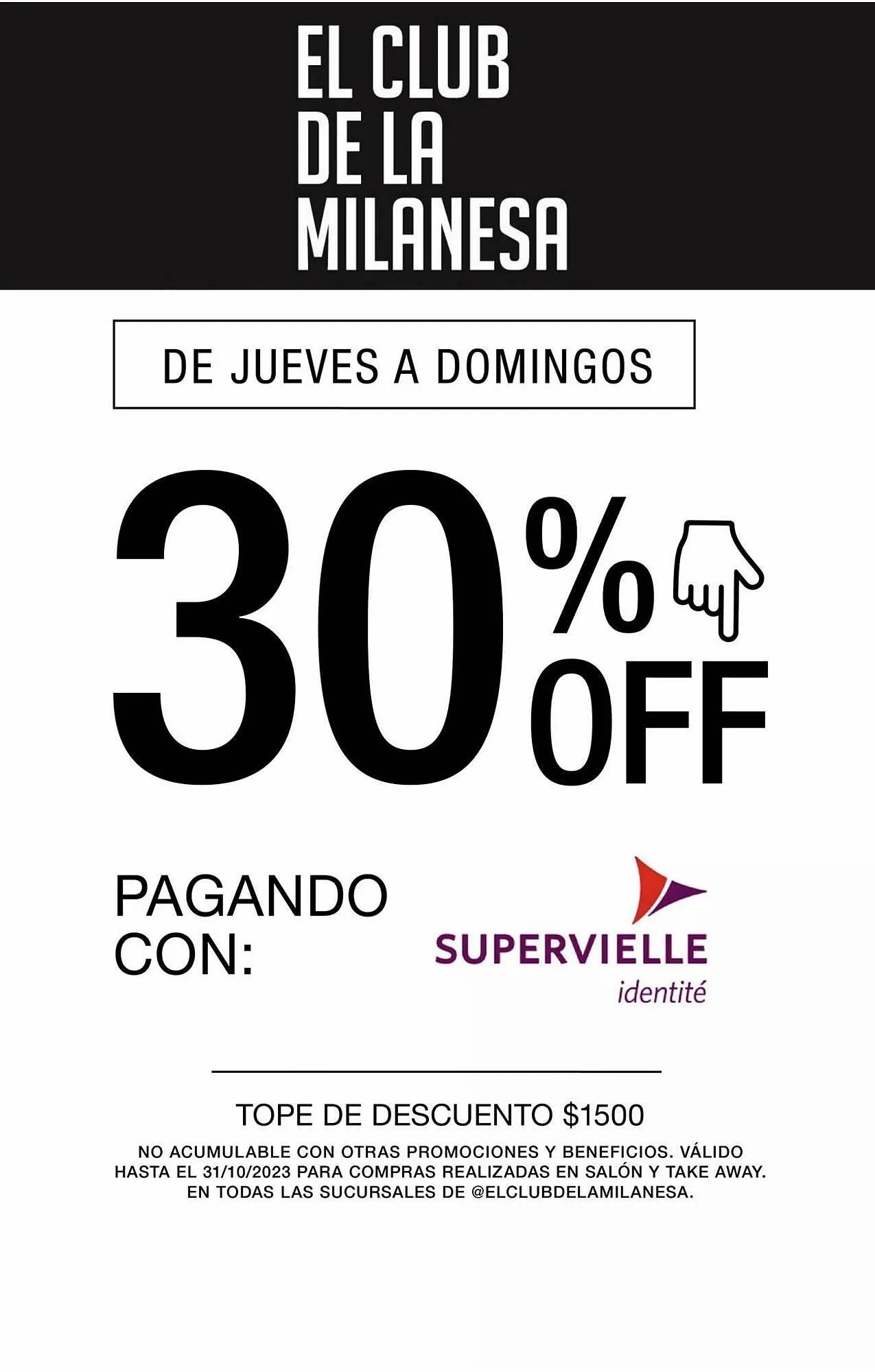 Ofertas de Catálogo El Club De La Milanesa 1 de agosto al 31 de agosto 2023 - Página 6 del catálogo