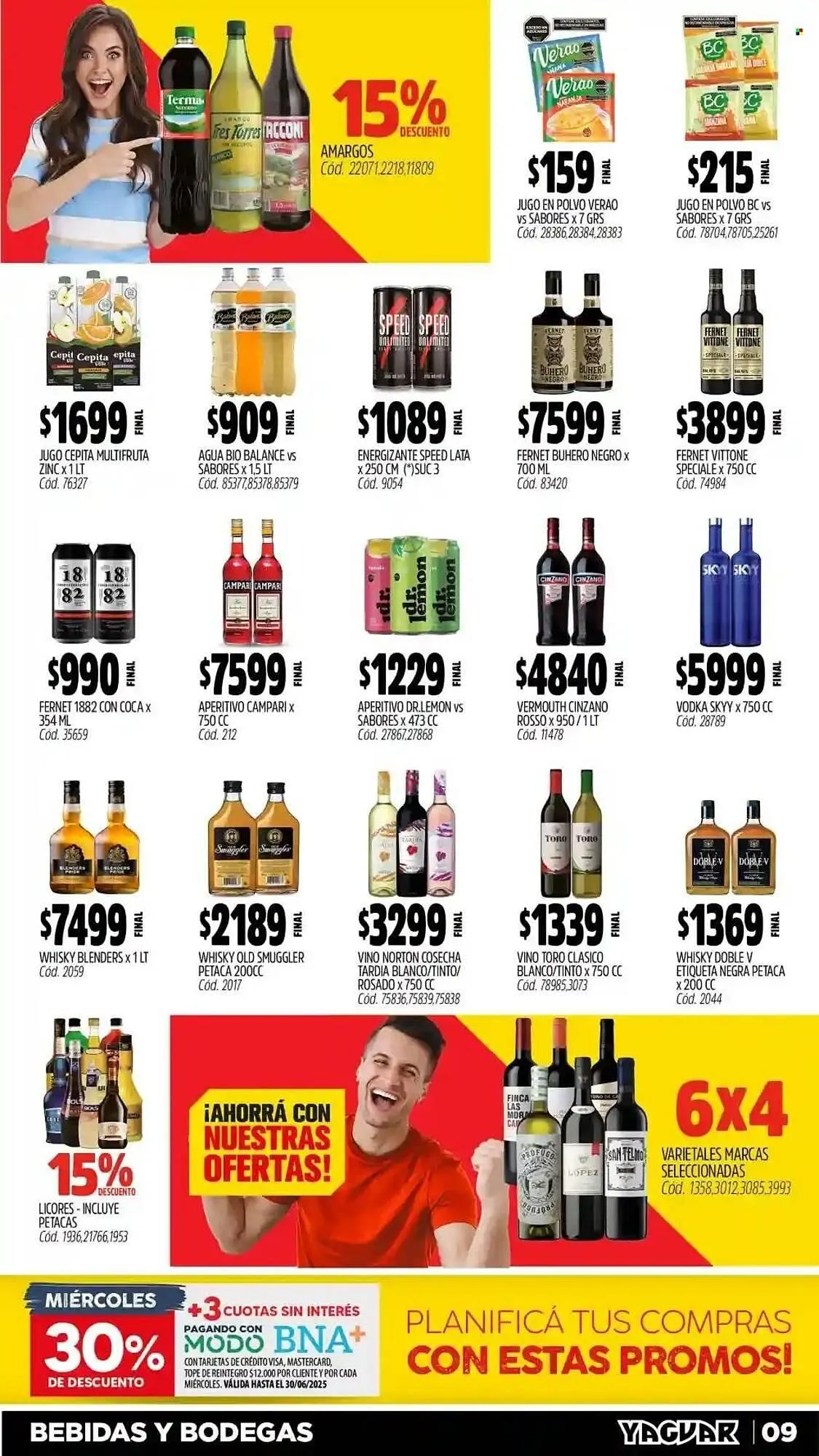 Ofertas de Catálogo Supermercados Yaguar 14 de abril al 21 de abril 2025 - Página 9 del catálogo