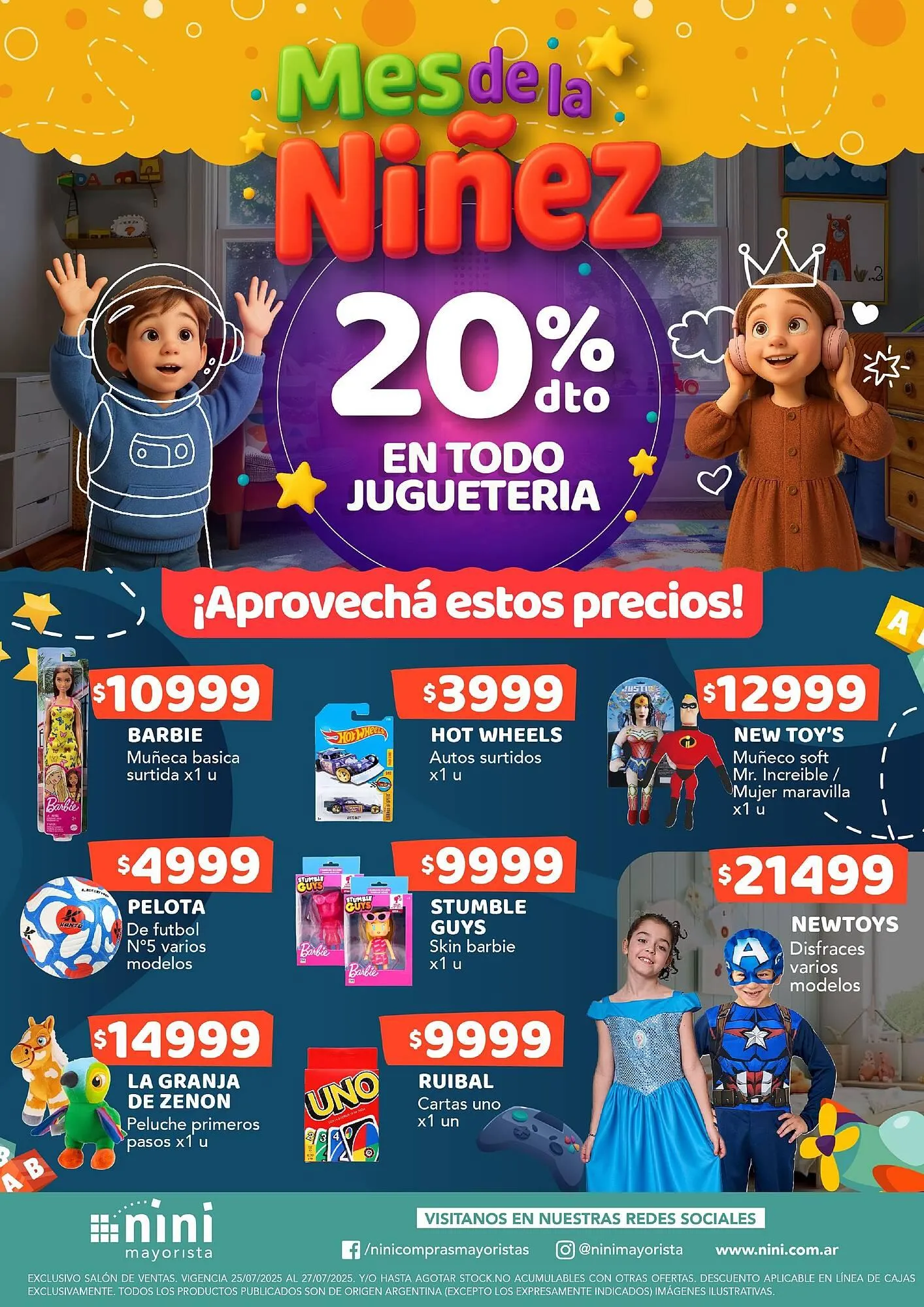 Ofertas de Catálogo Nini Mayorista 25 de julio al 27 de julio 2025 - Página 3 del catálogo