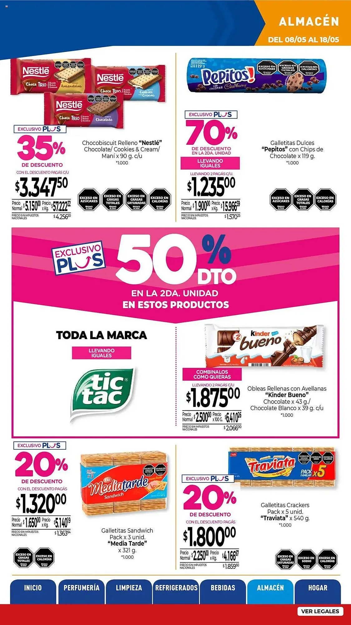 Ofertas de Catálogo La Anonima 8 de mayo al 18 de mayo 2025 - Página 34 del catálogo