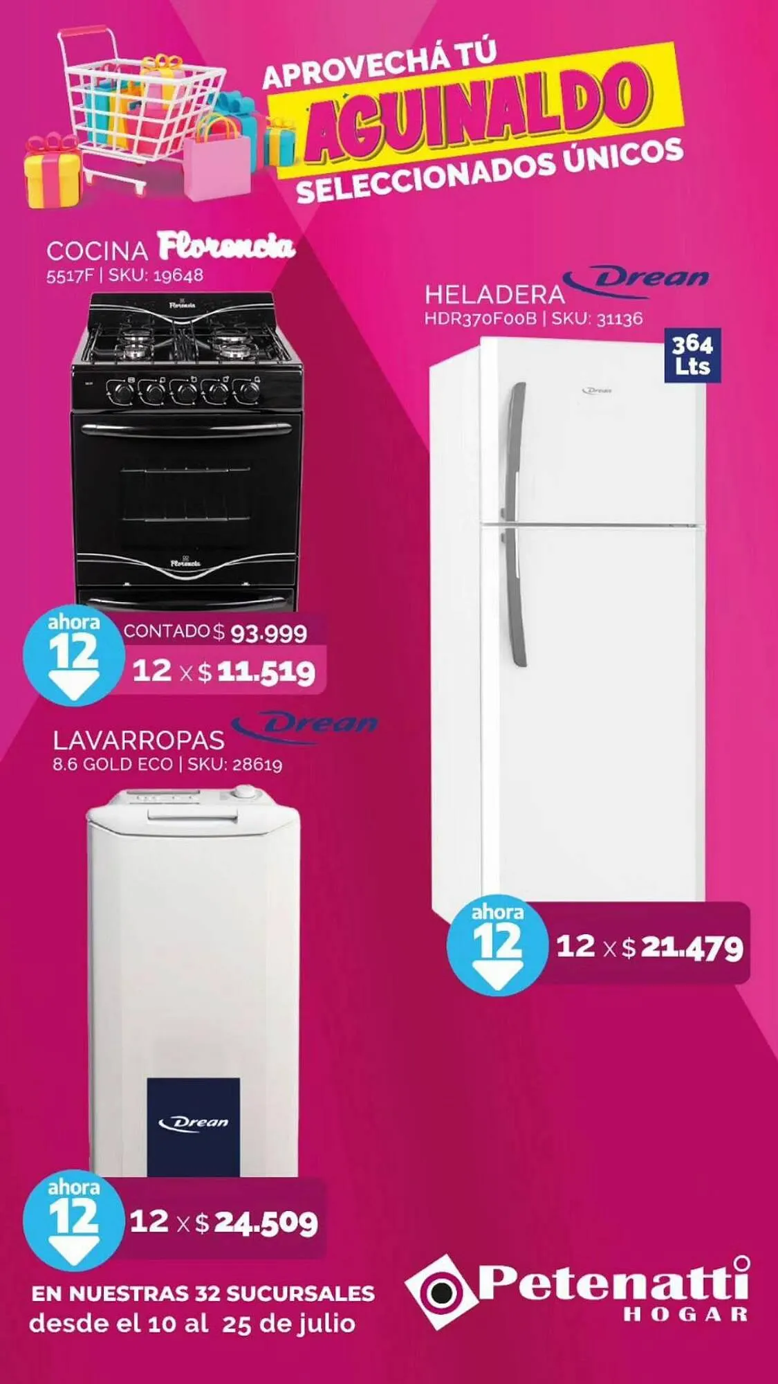 Ofertas de Catálogo Petenatti Hogar 10 de julio al 31 de julio 2023 - Página 4 del catálogo