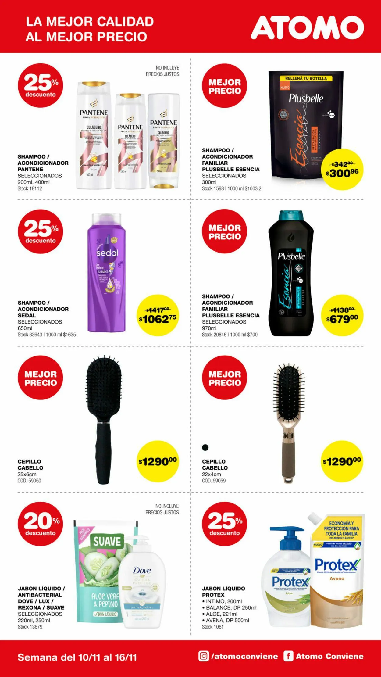 Ofertas de ATOMO Conviene 1 de noviembre al 16 de noviembre 2024 - Página 1 del catálogo