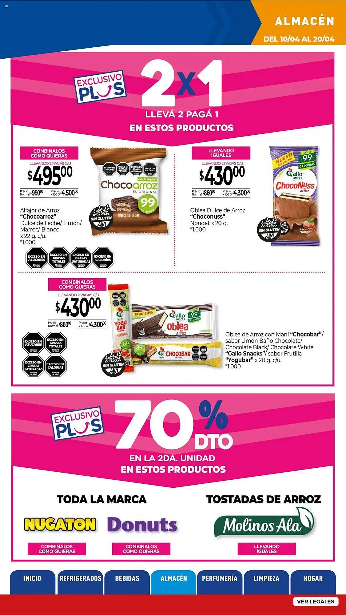 Ofertas de Catálogo La Anonima 10 de abril al 20 de abril 2025 - Página 61 del catálogo