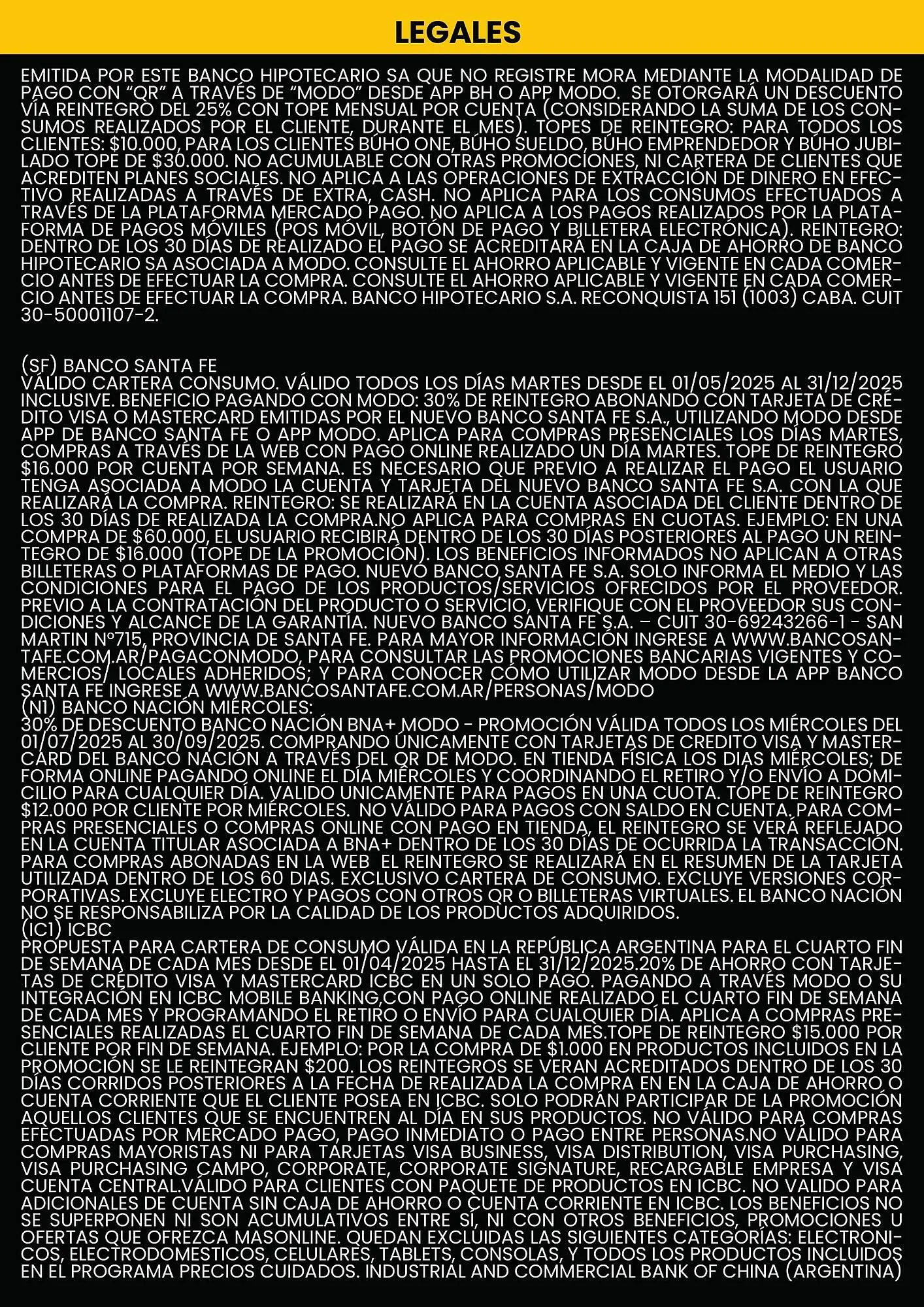 Ofertas de catálogo Changomas 1 de septiembre al 30 de septiembre 2025 - Página 8 del catálogo