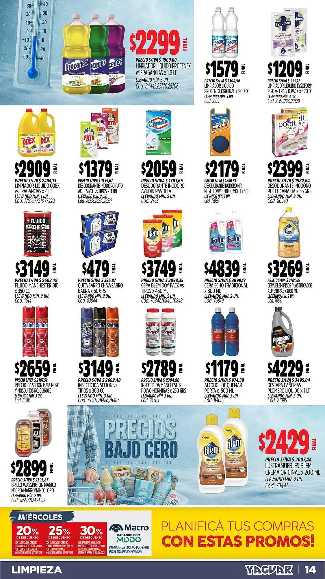 Ofertas de Catálogo Supermercados Yaguar 23 de junio al 28 de junio 2025 - Página 13 del catálogo