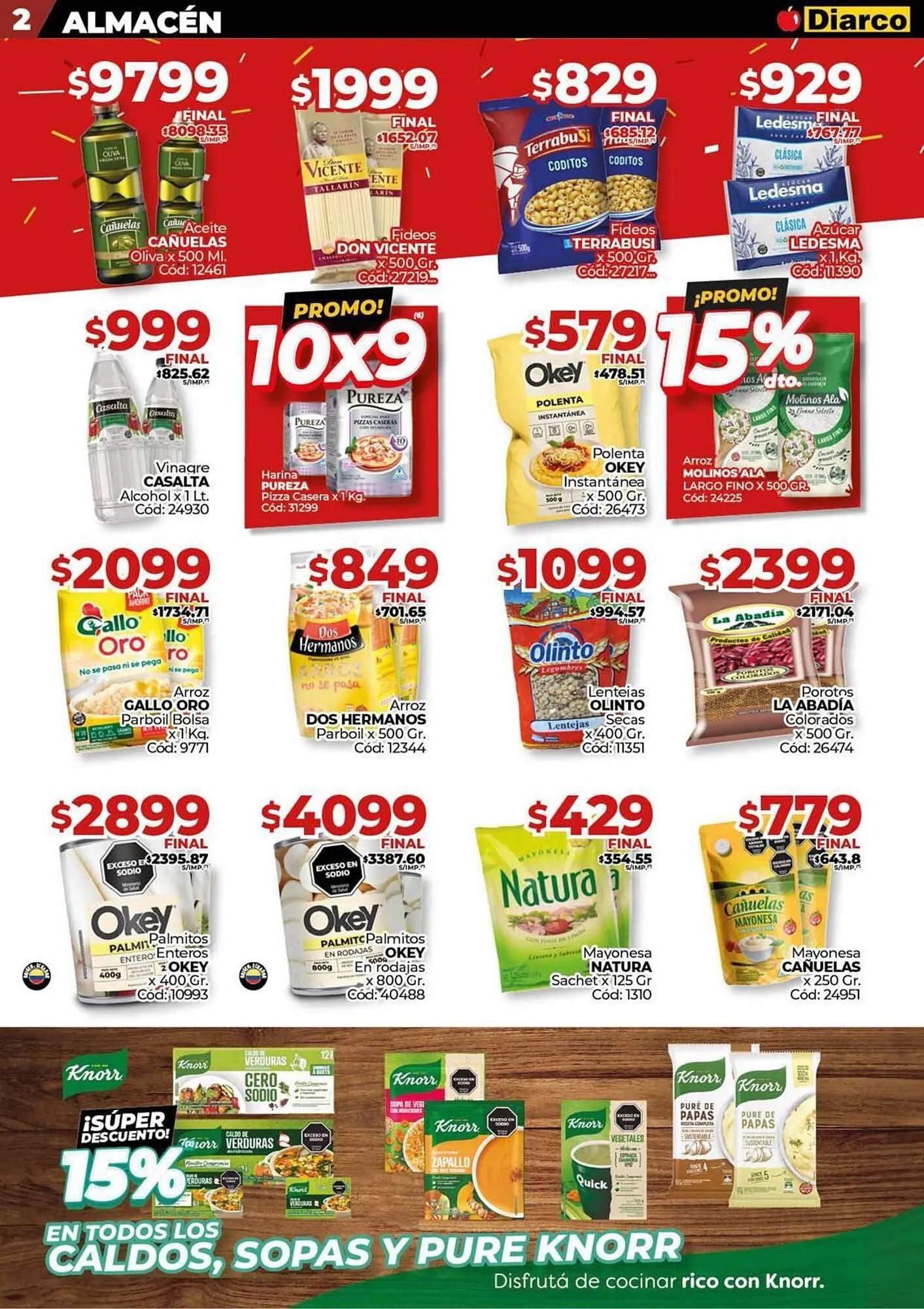 Ofertas de Catálogo Diarco 26 de mayo al 1 de junio 2025 - Página 2 del catálogo