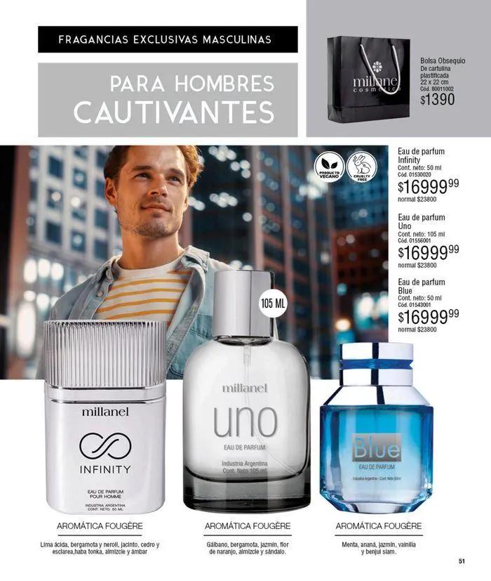 Ofertas de Catálogo Millanel Cosmética 23 de septiembre al 20 de octubre 2024 - Página 142 del catálogo