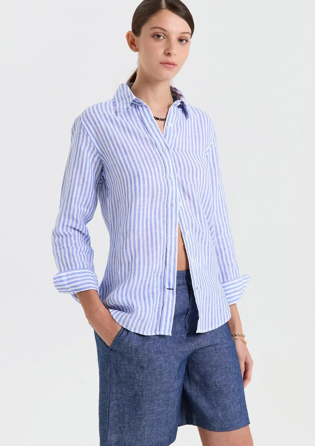 CAMISA NORONHA (CELESTE)