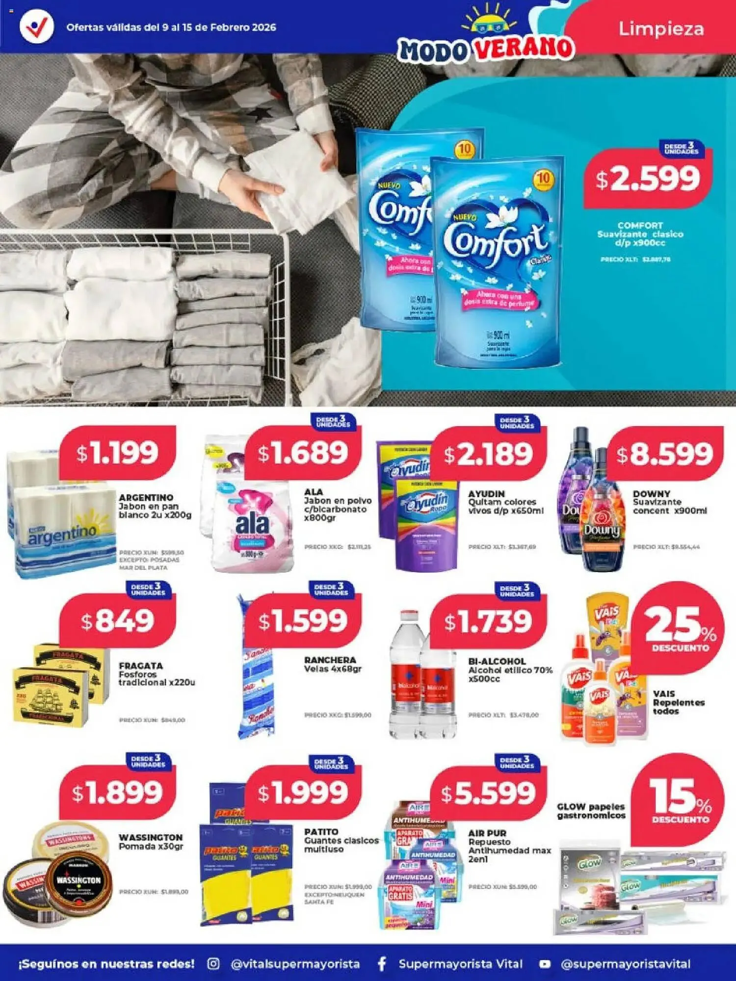 Ofertas de Catálogo Supermayorista Vital 9 de febrero al 16 de febrero 2026 - Página 6 del catálogo