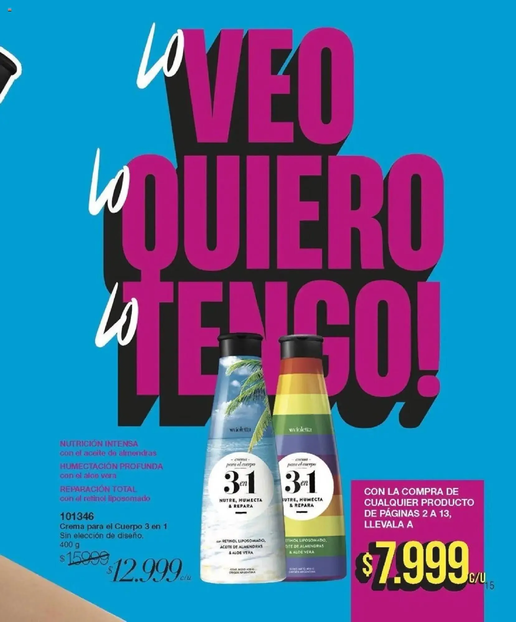 Ofertas de Catálogo Violetta Cosméticos 18 de julio al 1 de agosto 2025 - Página 15 del catálogo