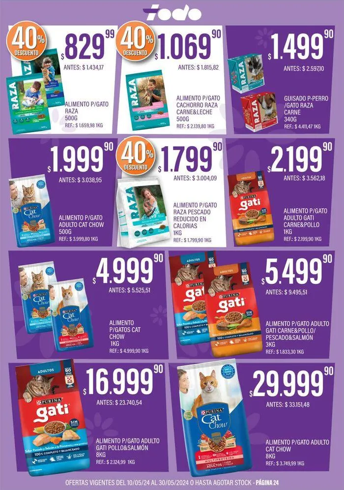 Ofertas de Catálogo Supermercados Todo 10 de mayo al 30 de mayo 2024 - Página 24 del catálogo