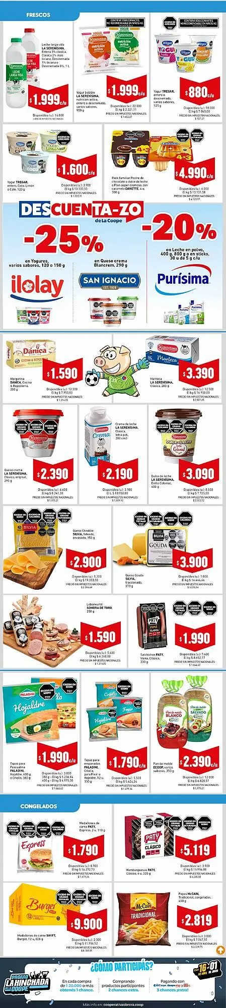 Ofertas de Catálogo Cooperativa Obrera 16 de abril al 29 de abril 2026 - Página 4 del catálogo