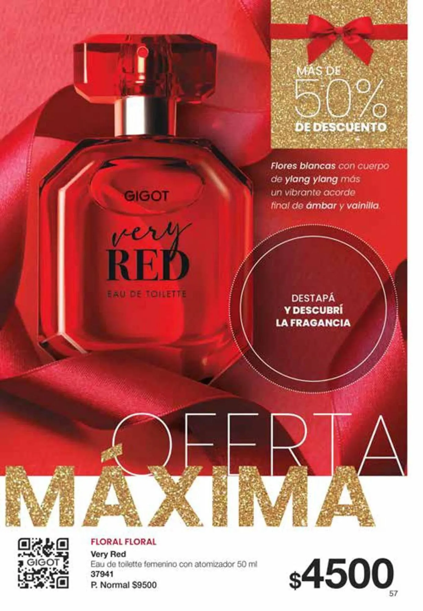 Ofertas de Catálogo Gigot 30 de octubre al 30 de noviembre 2023 - Página 57 del catálogo