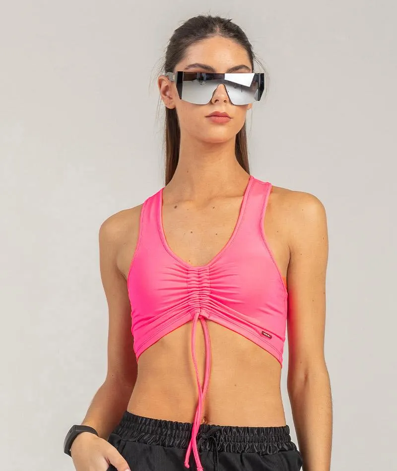 Top AIR-FIT con tira central para regular
