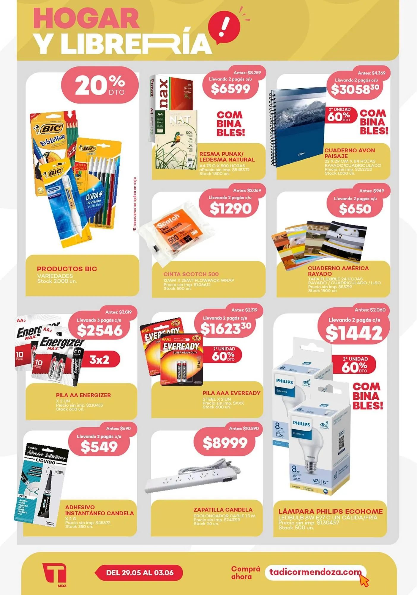 Ofertas de Catálogo Supermercados Tadicor 29 de mayo al 5 de junio 2025 - Página 9 del catálogo