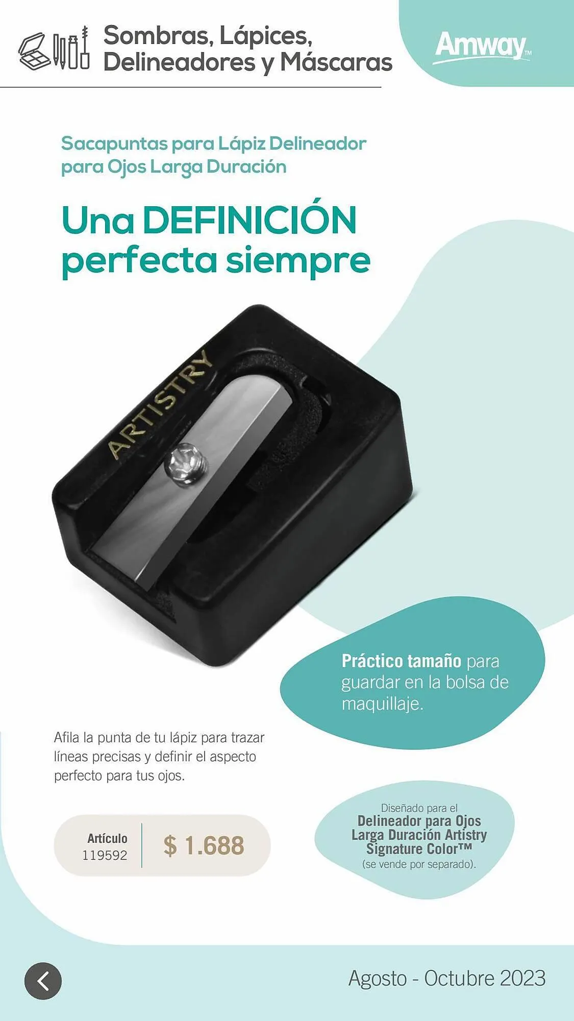Ofertas de Catálogo Amway 1 de agosto al 31 de octubre 2023 - Página 30 del catálogo