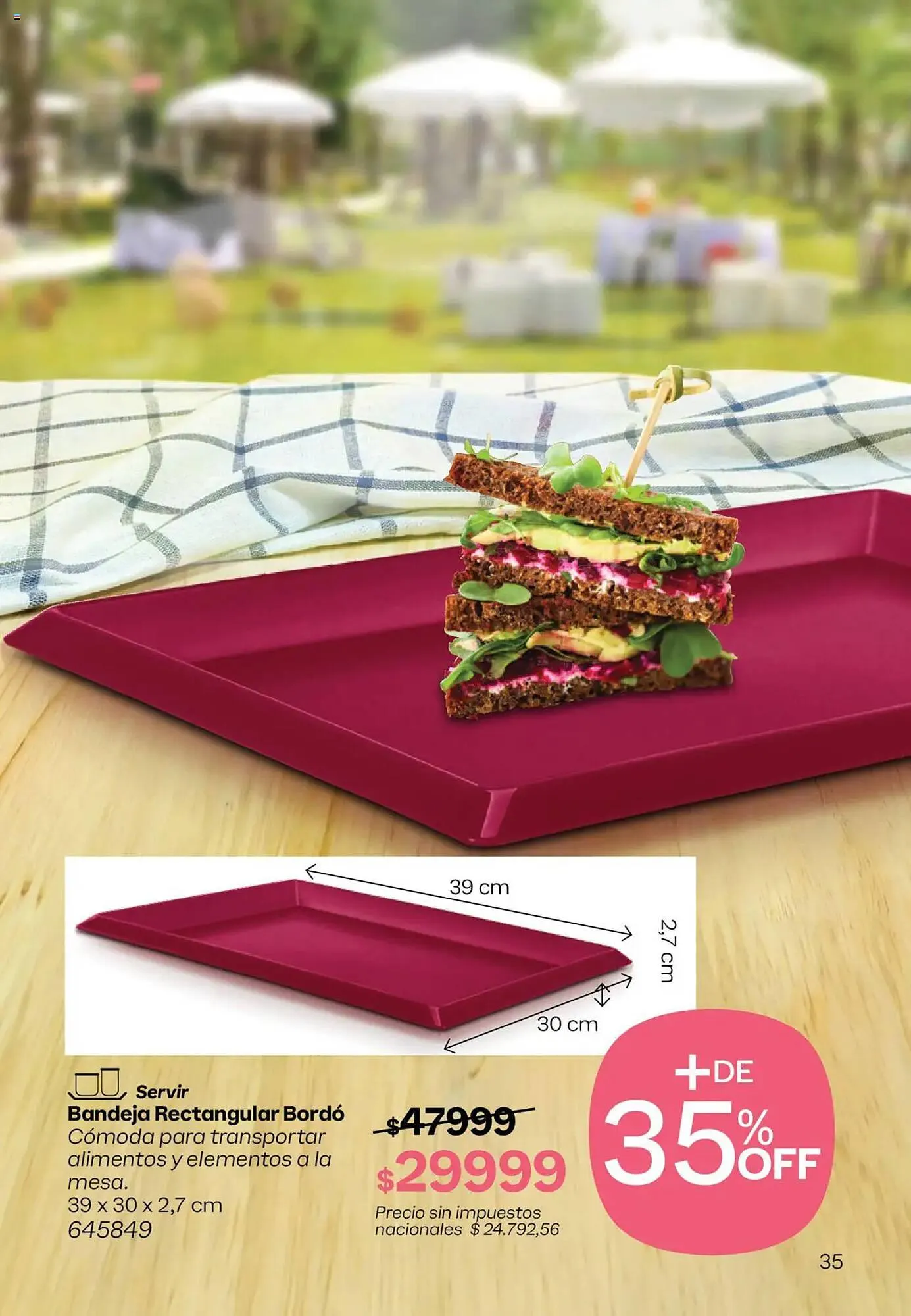 Ofertas de Folleto Tupperware 21 de septiembre al 5 de octubre 2025 - Página 36 del catálogo