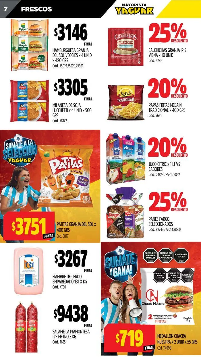 Ofertas de Ofertas Supermercados Yaguar Mar del Plata 8 de julio al 13 de julio 2024 - Página 7 del catálogo