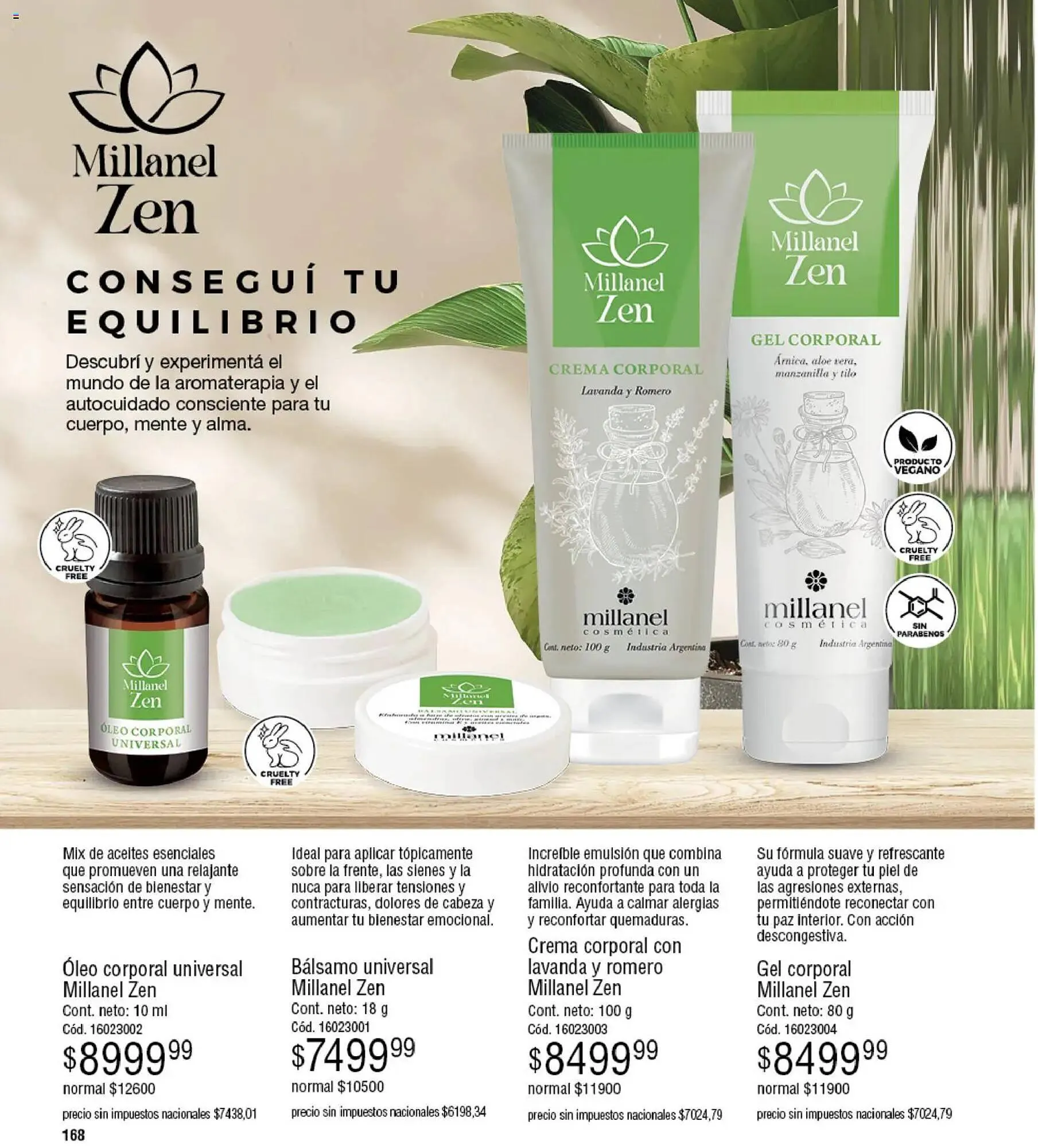 Ofertas de Catálogo Millanel Cosmética 30 de marzo al 27 de abril 2026 - Página 168 del catálogo