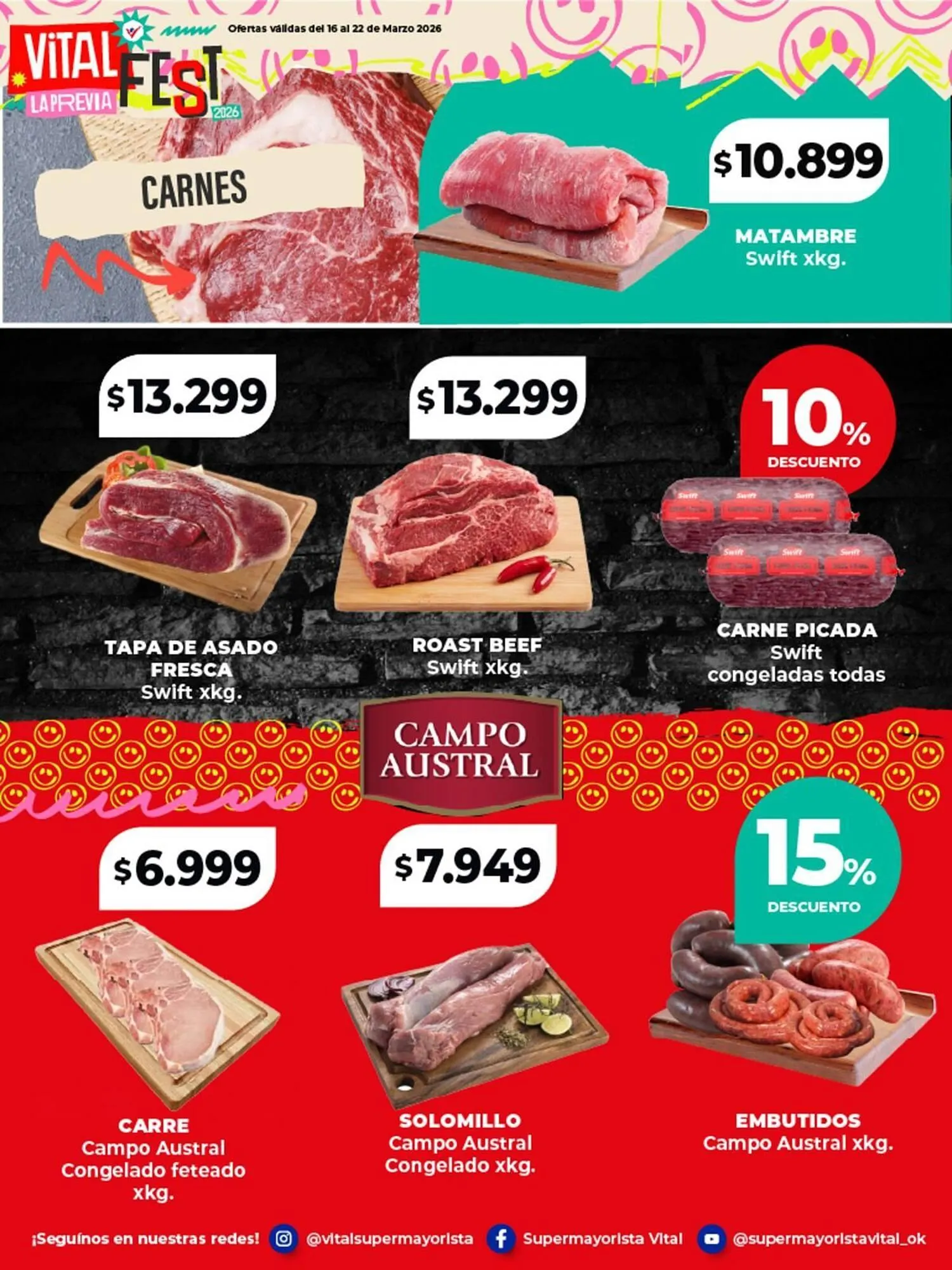 Ofertas de Catálogo Supermayorista Vital 16 de marzo al 22 de marzo 2026 - Página 2 del catálogo