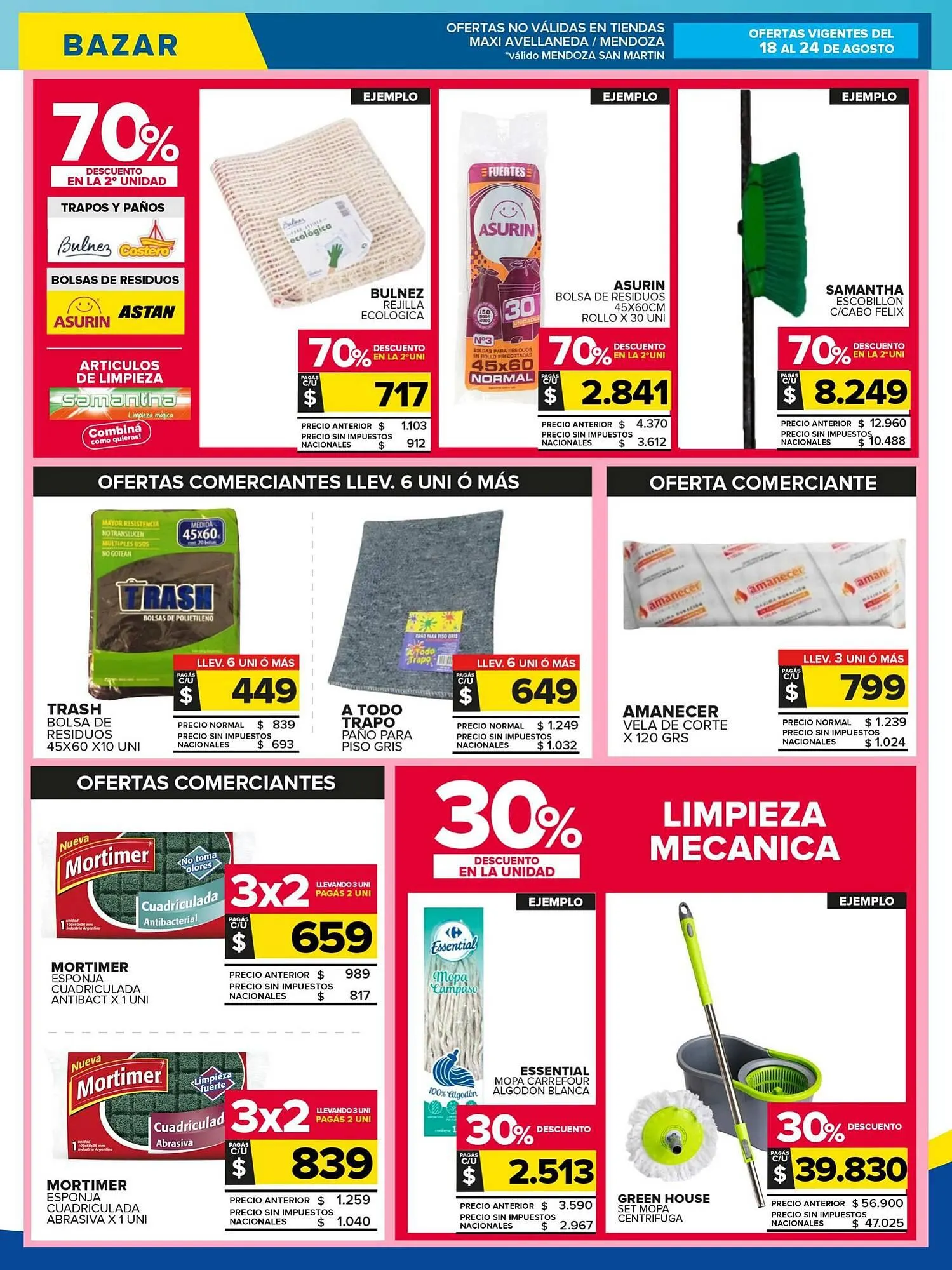 Ofertas de Catálogo Carrefour Maxi 18 de agosto al 24 de agosto 2025 - Página 24 del catálogo