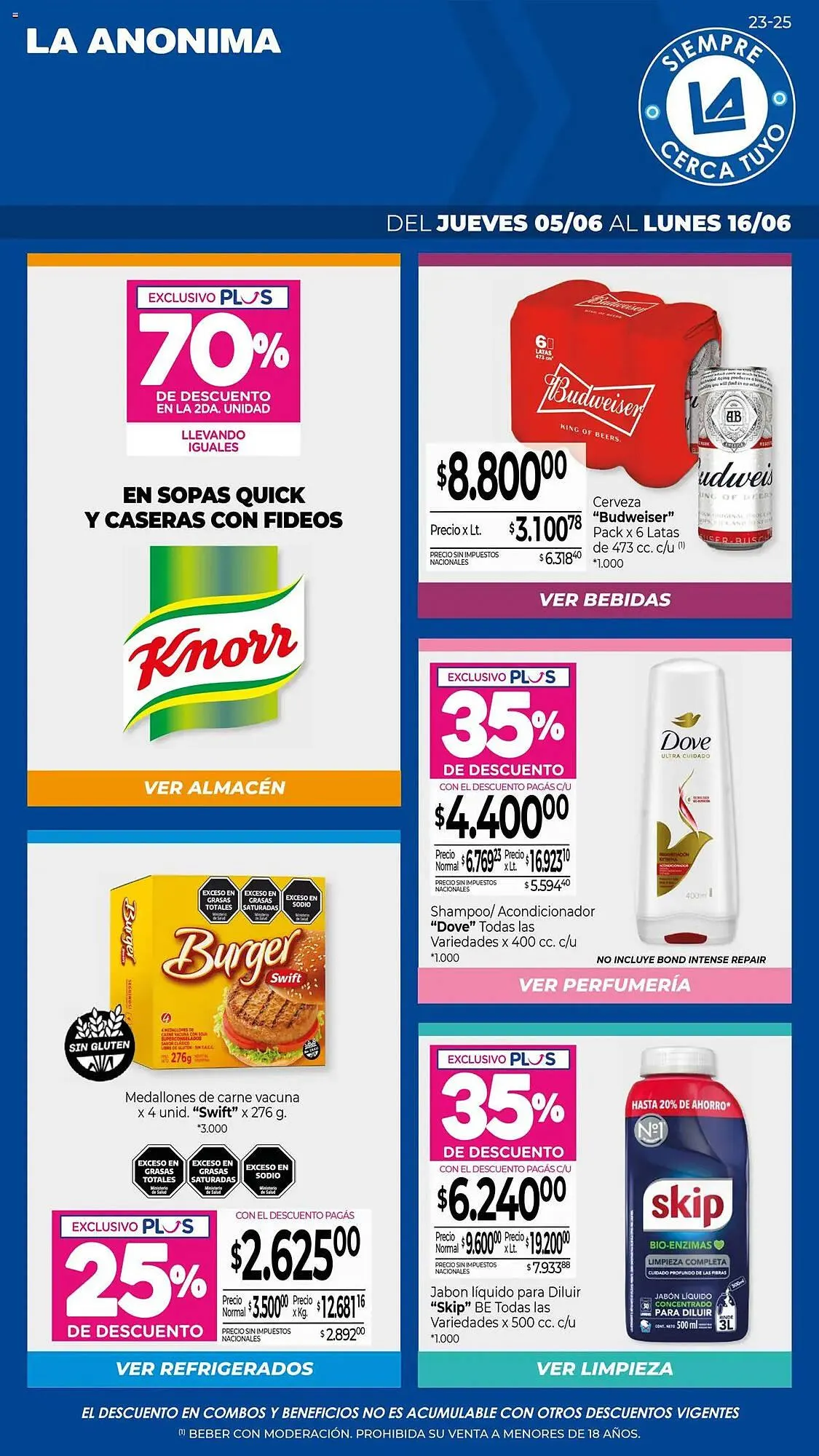 Ofertas de Catálogo La Anonima 5 de junio al 16 de junio 2025 - Página 1 del catálogo