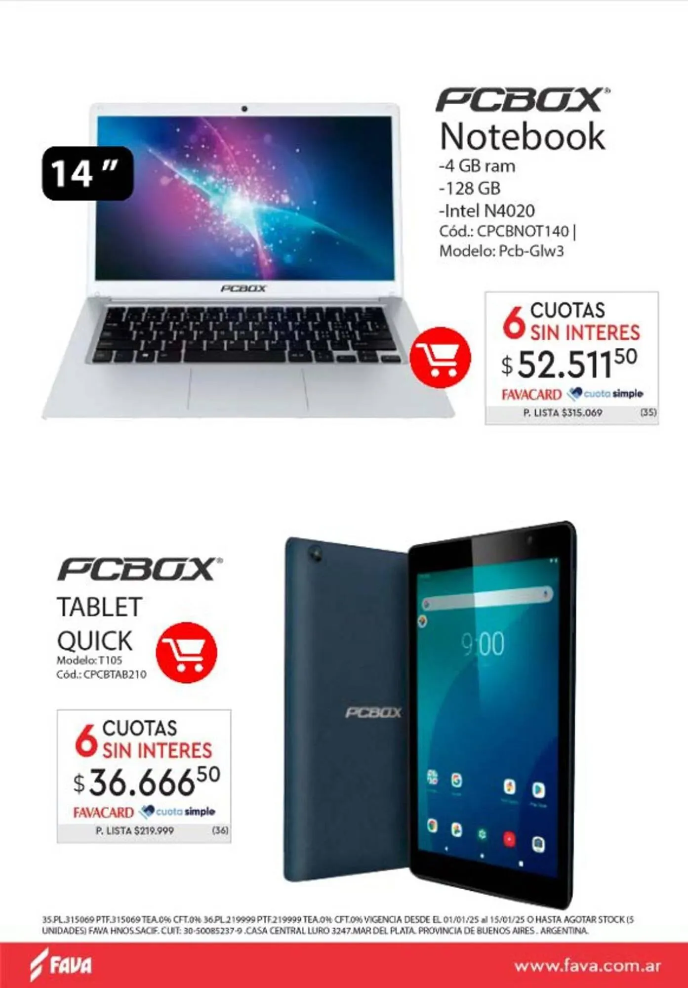 Ofertas de Catálogo Fava 9 de enero al 1 de febrero 2025 - Página 18 del catálogo