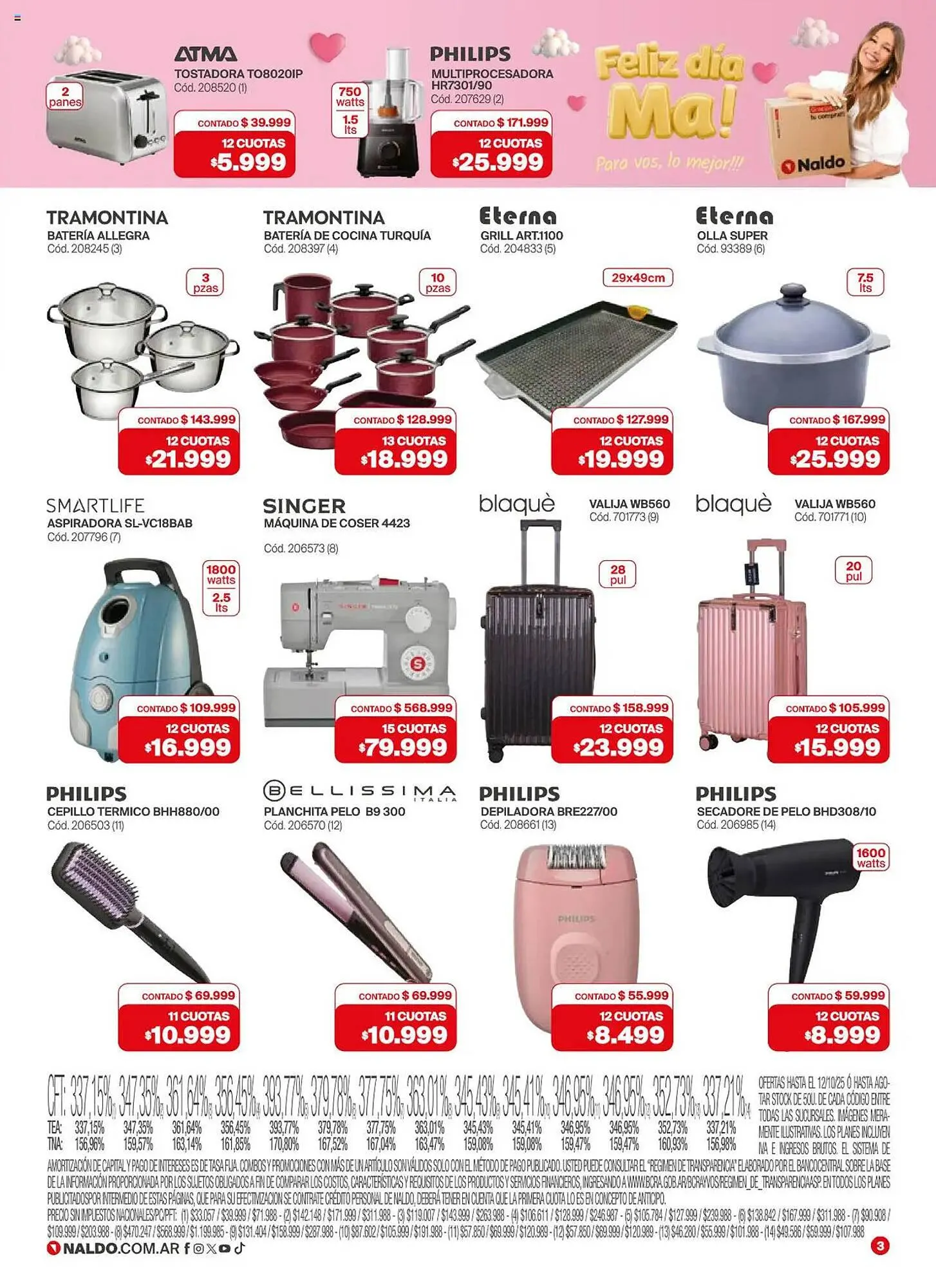 Ofertas de Catálogo Naldo Lombardi 1 de octubre al 3 de noviembre 2025 - Página 3 del catálogo