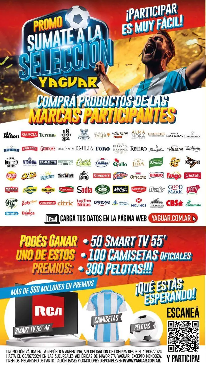 Ofertas de Ofertas Supermercados Yaguar Mar del Plata 8 de julio al 13 de julio 2024 - Página 20 del catálogo
