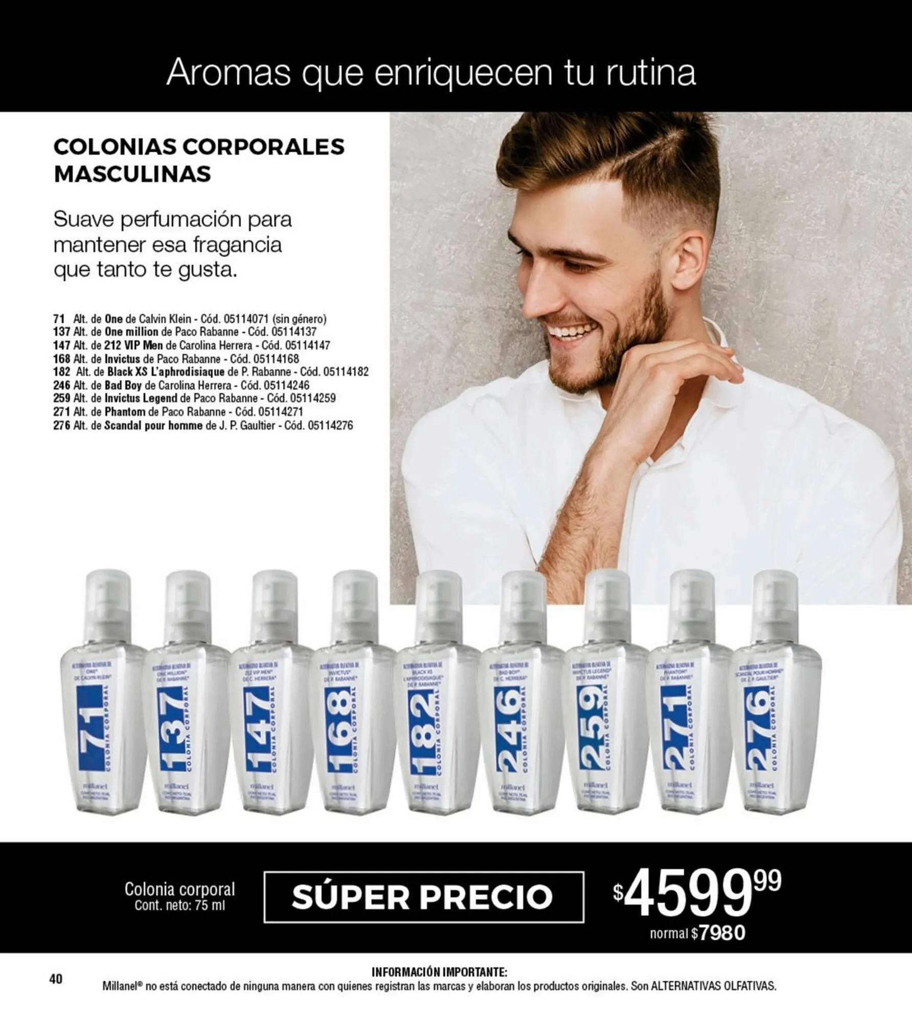 Ofertas de Catálogo Millanel Cosmética 21 de octubre al 10 de noviembre 2024 - Página 129 del catálogo