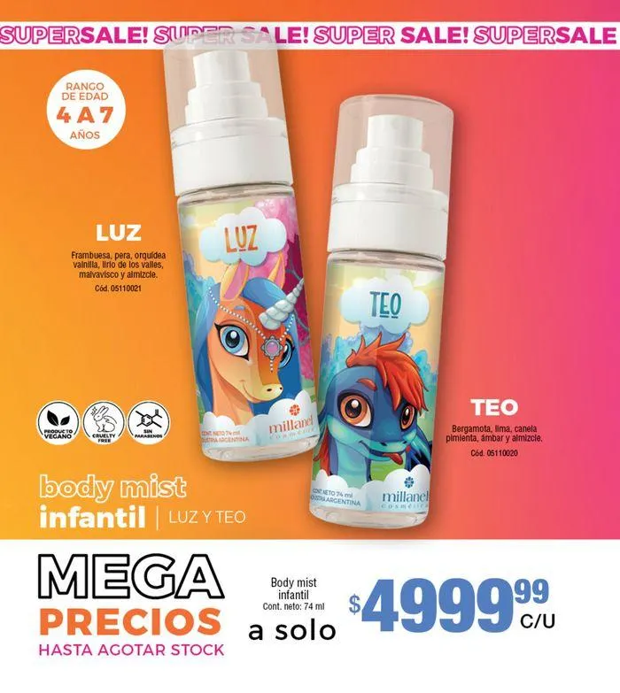 Ofertas de Catálogo Millanel Cosmética C10 26 de agosto al 22 de septiembre 2024 - Página 114 del catálogo