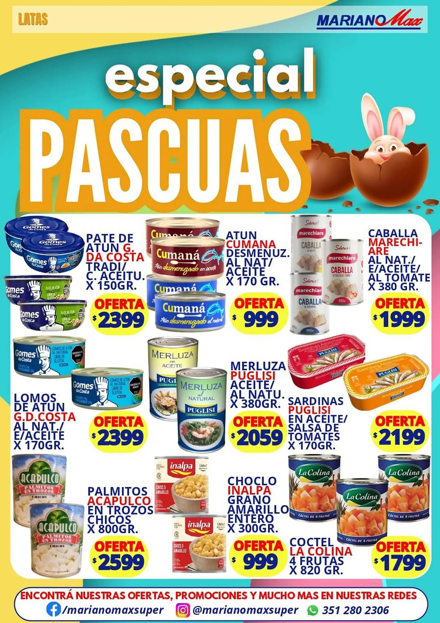 Ofertas de Catálogo Supermercados Mariano Max 15 de abril al 21 de abril 2025 - Página 3 del catálogo