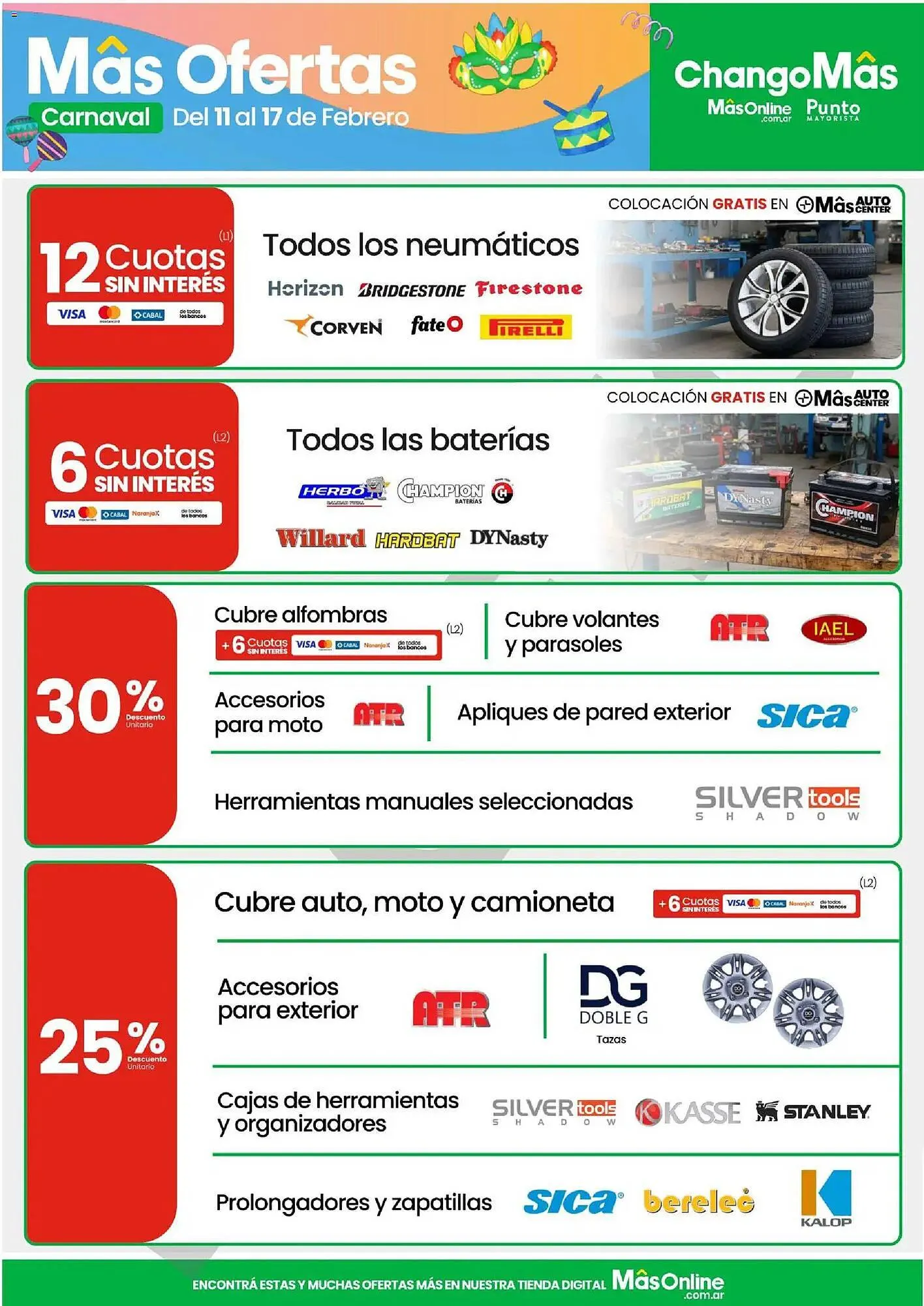 Ofertas de Catálogo Changomas 11 de febrero al 18 de febrero 2026 - Página 17 del catálogo