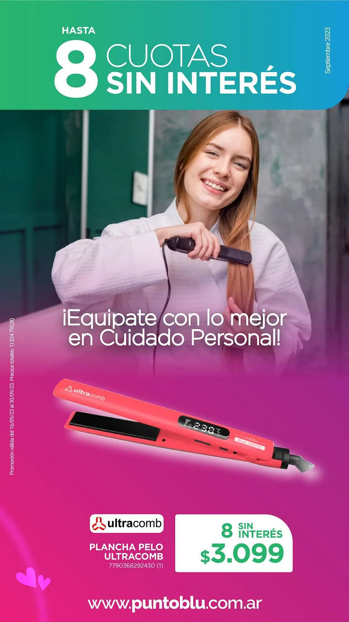 Ofertas de Catálogo Punto Blu 18 de septiembre al 30 de septiembre 2023 - Página 17 del catálogo