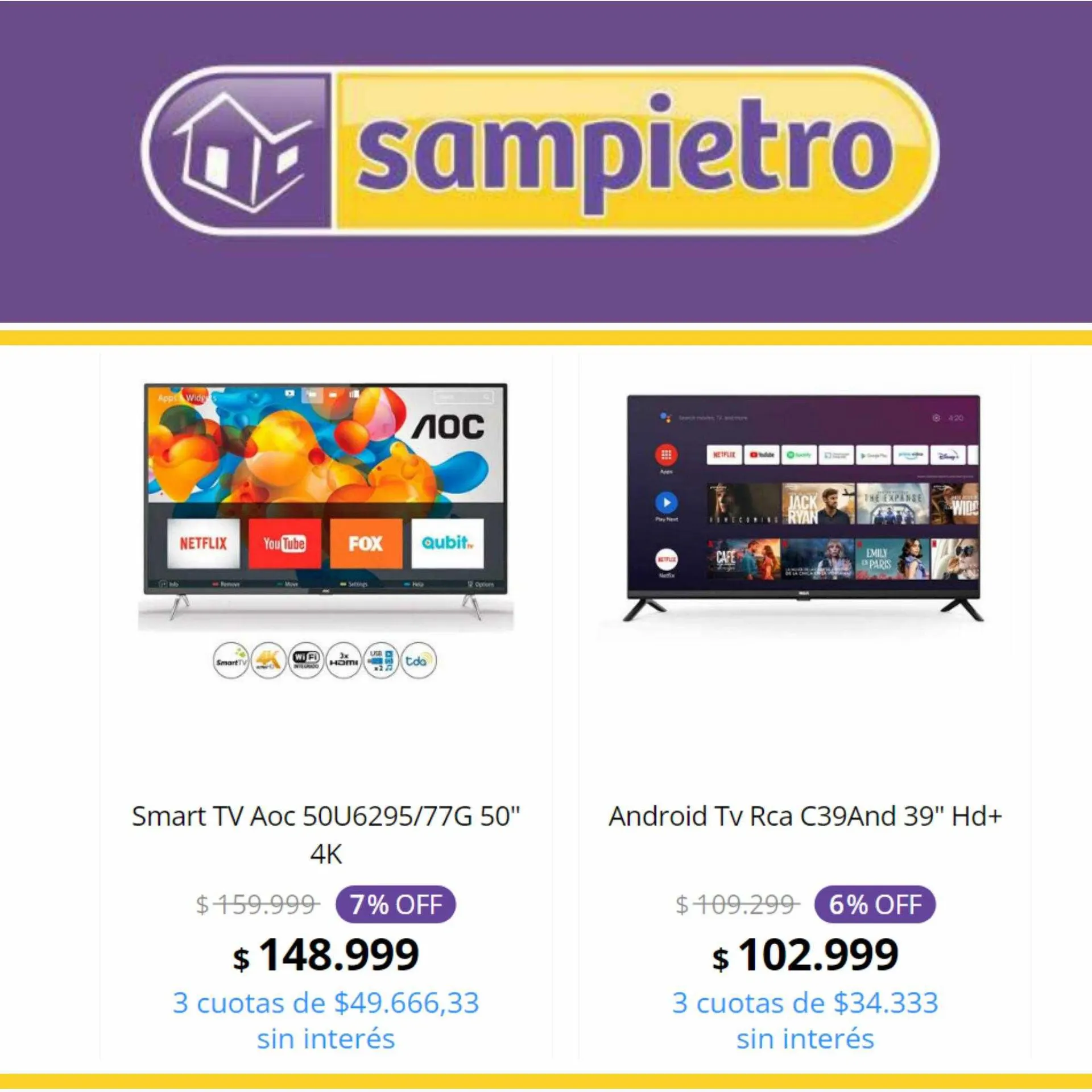 Ofertas de Catálogo Sampietro 1 de agosto al 28 de agosto 2023 - Página 1 del catálogo